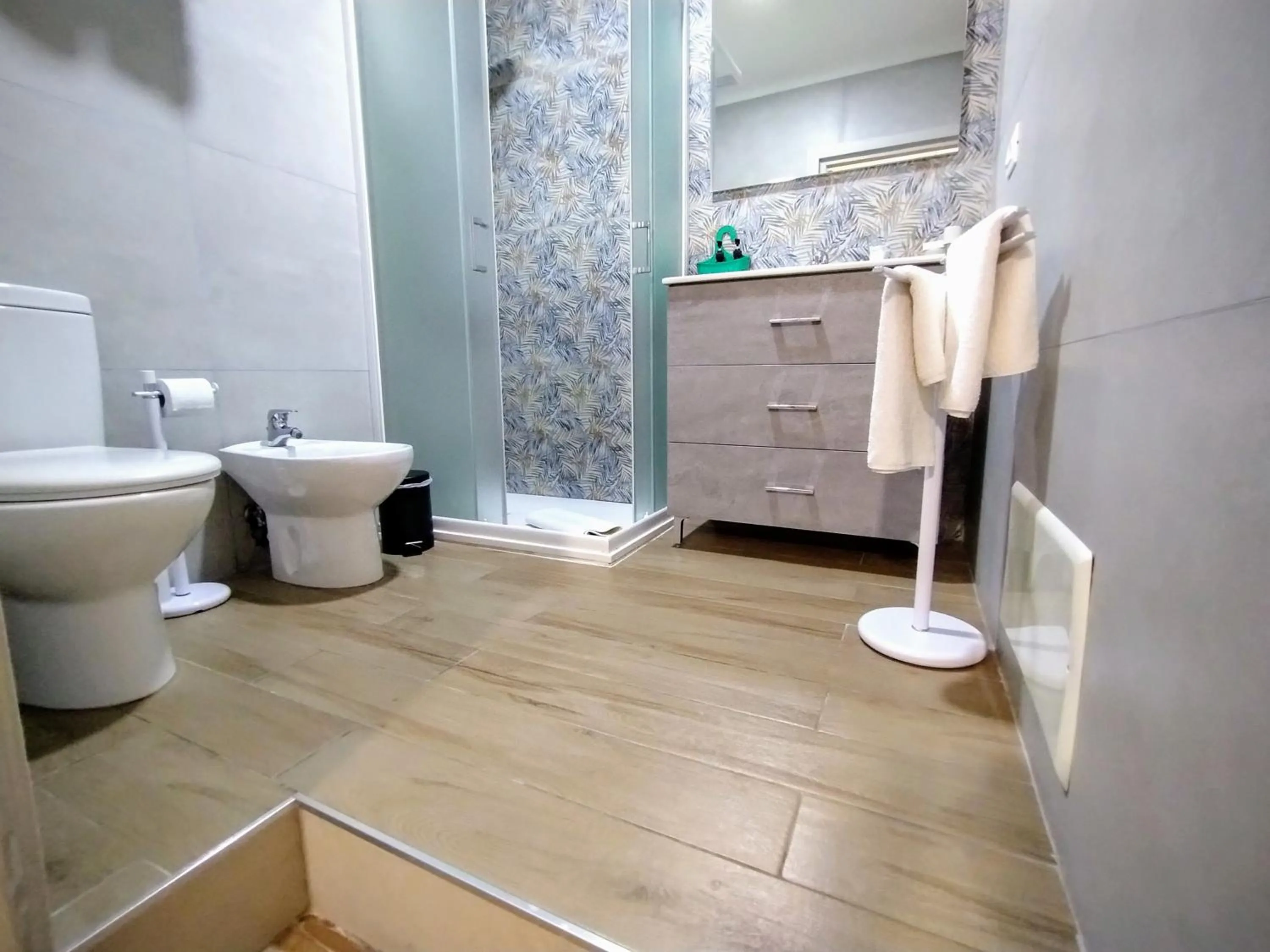 Shower in Al Quadrato D'Oro rooms