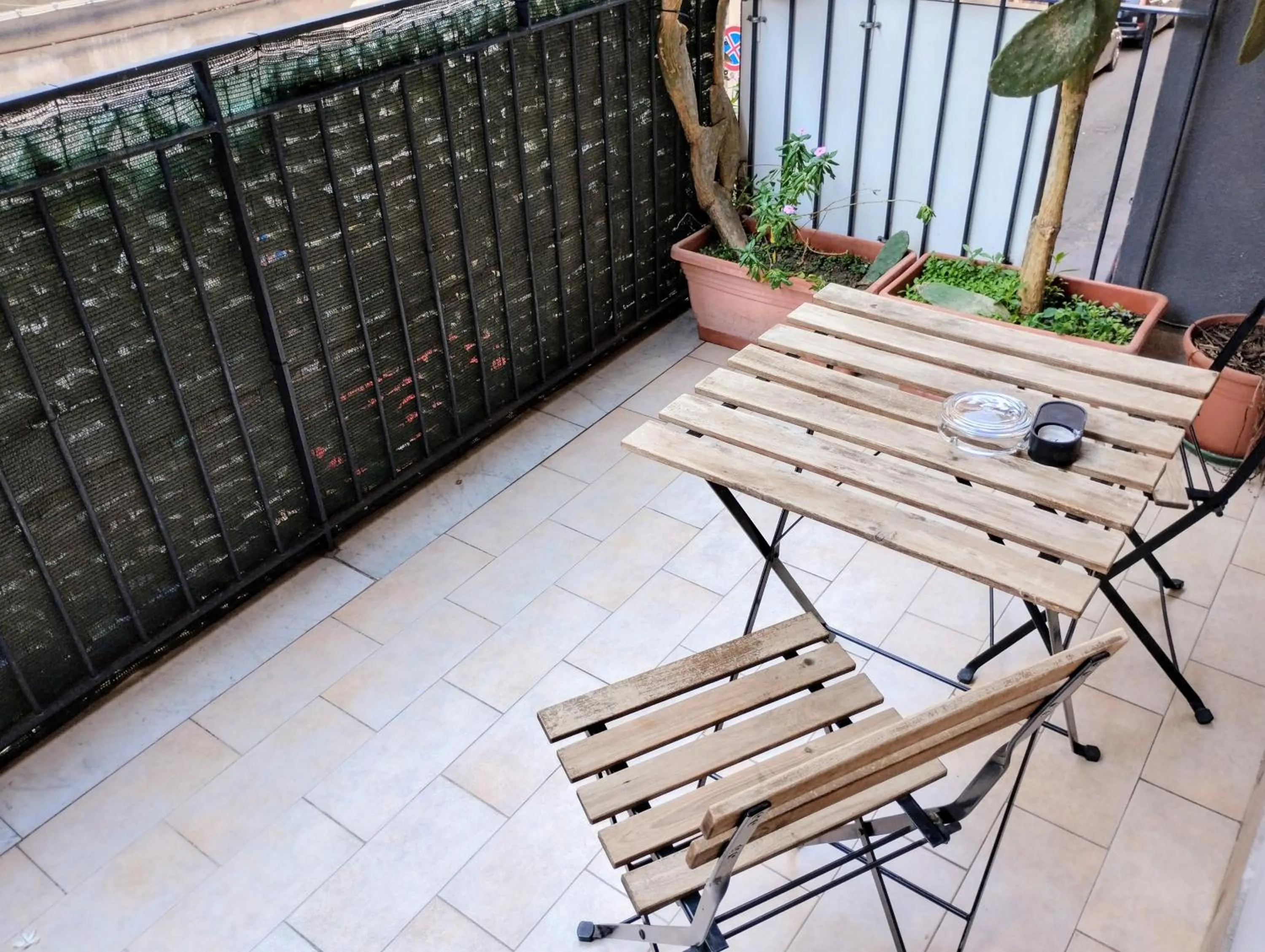 Balcony/Terrace in Al Quadrato D'Oro rooms