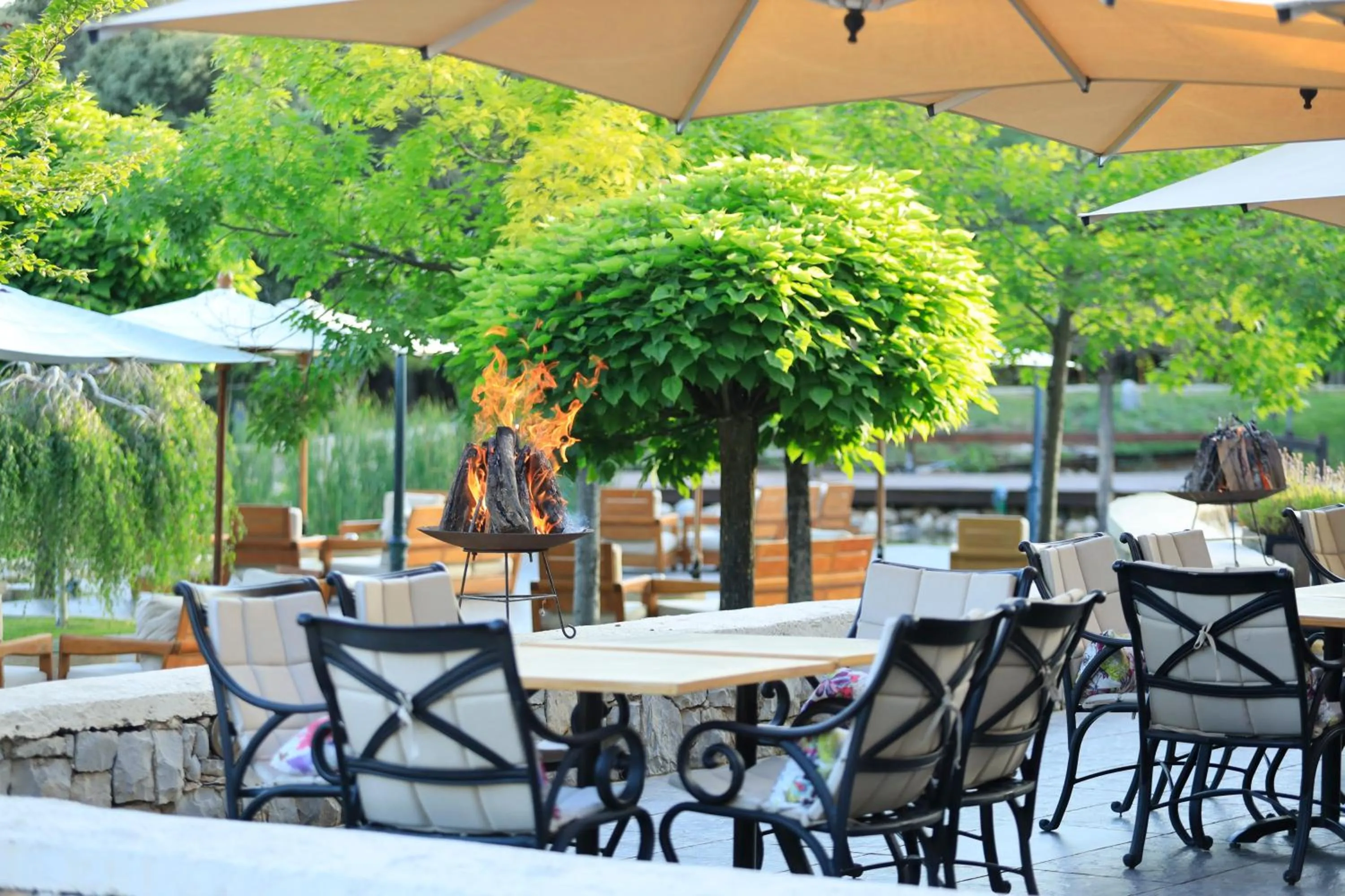 Patio in Michlifen Resort & Golf