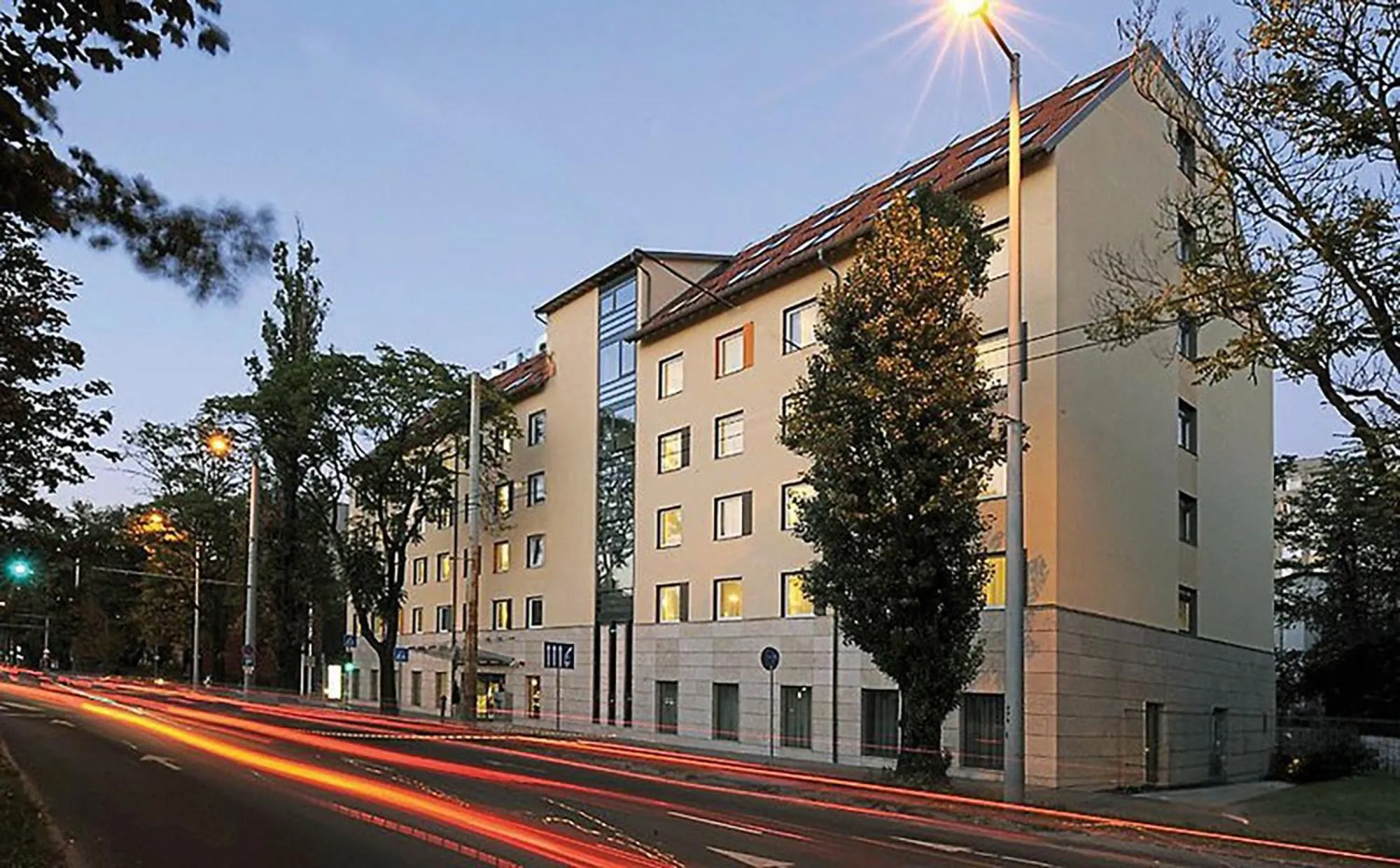 Property building in Ferenc Hotel Budapest