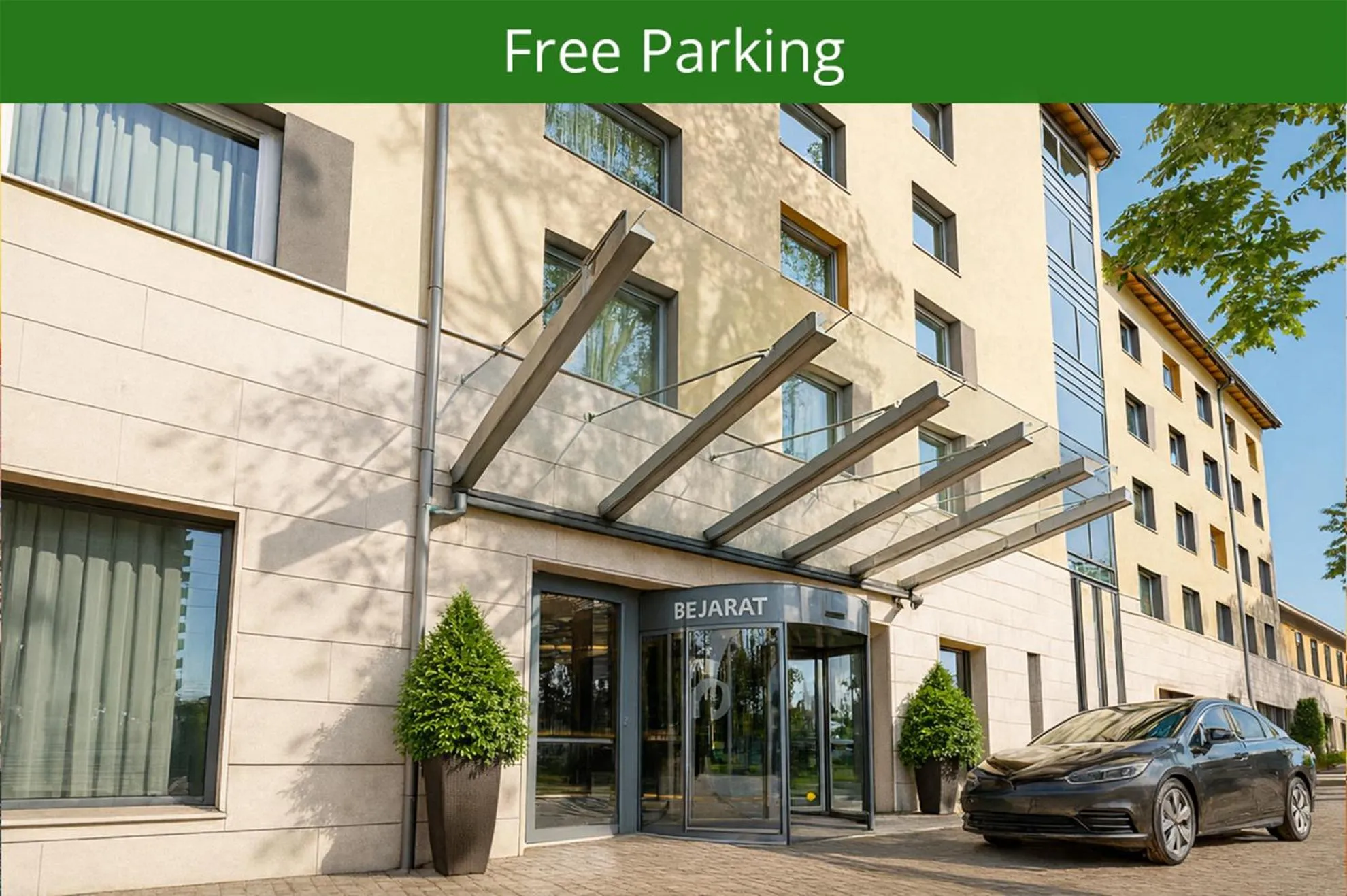 Property building in Ferenc Hotel Budapest