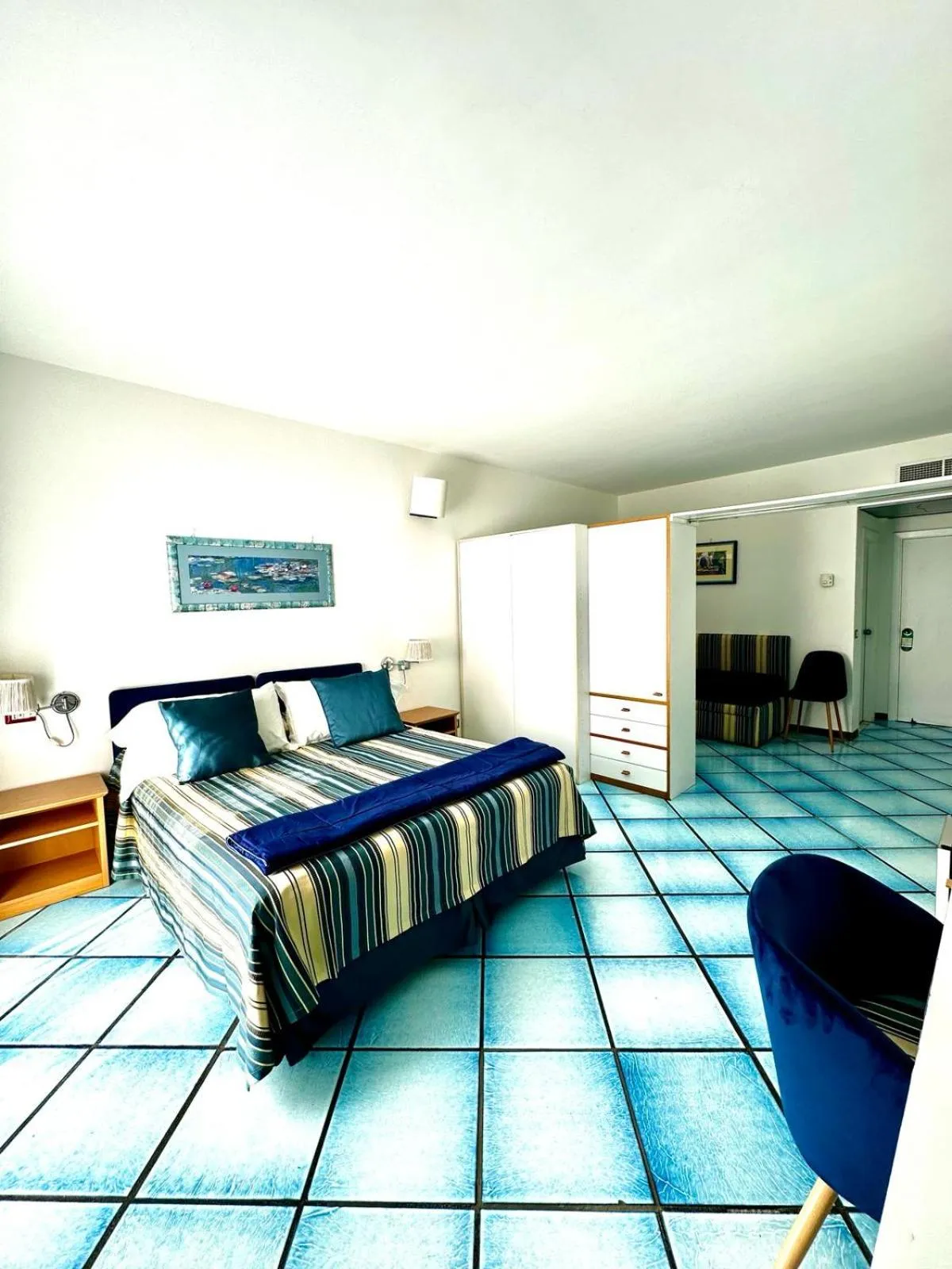 Bed in Hotel Le Fioriere