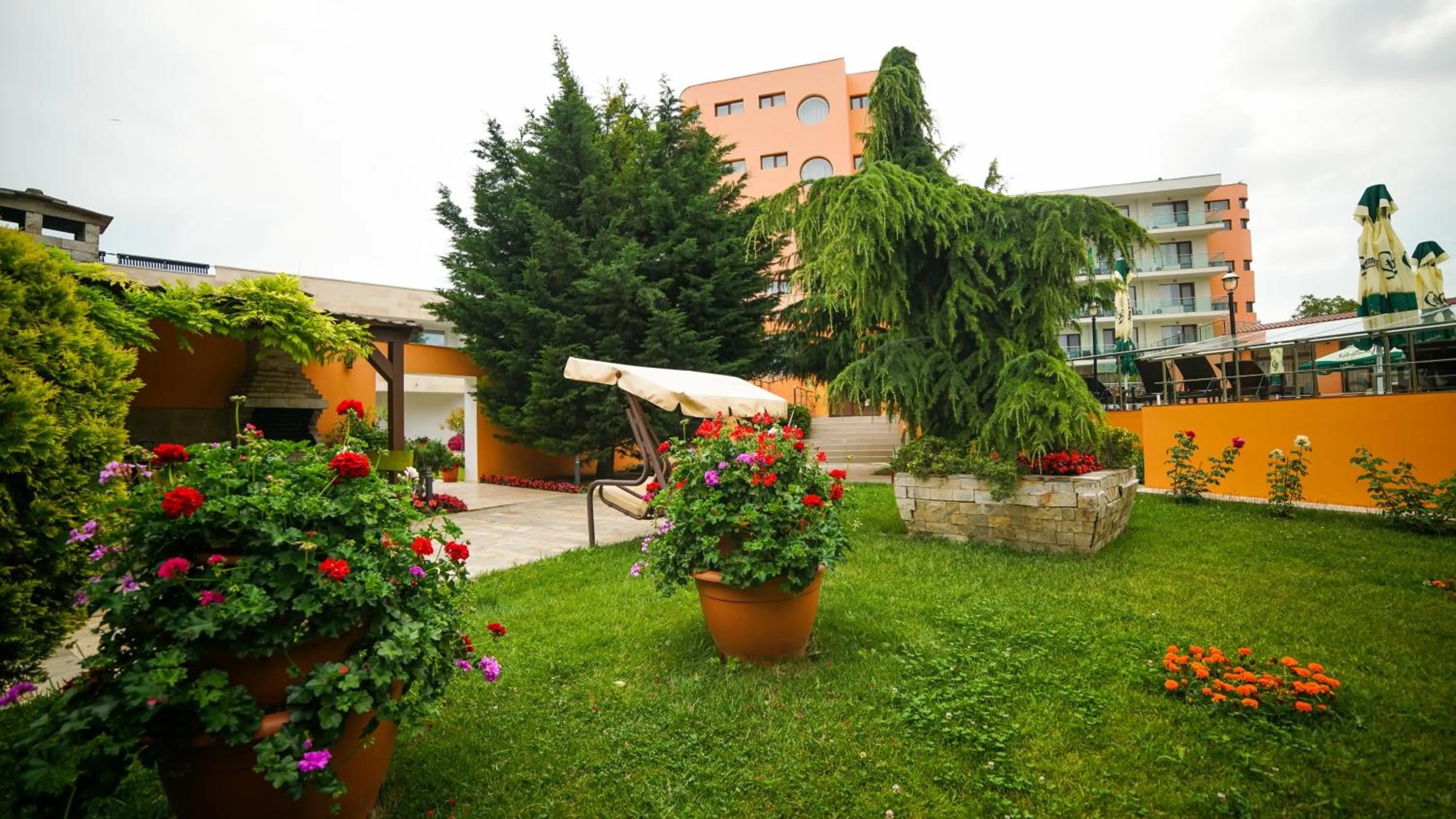 Garden in Hotel Saturn