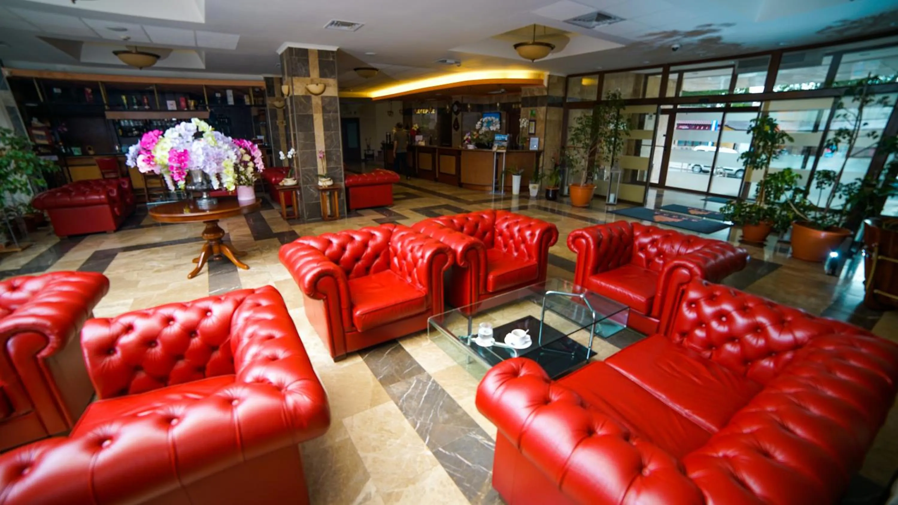 Lobby or reception in Hotel Saturn