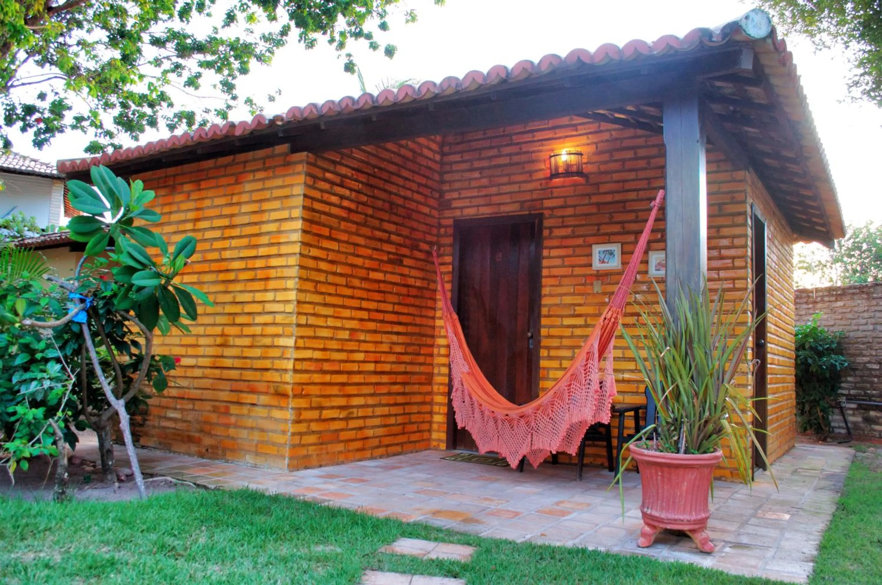 Balcony/Terrace in Eurosol Pousada das Canoas