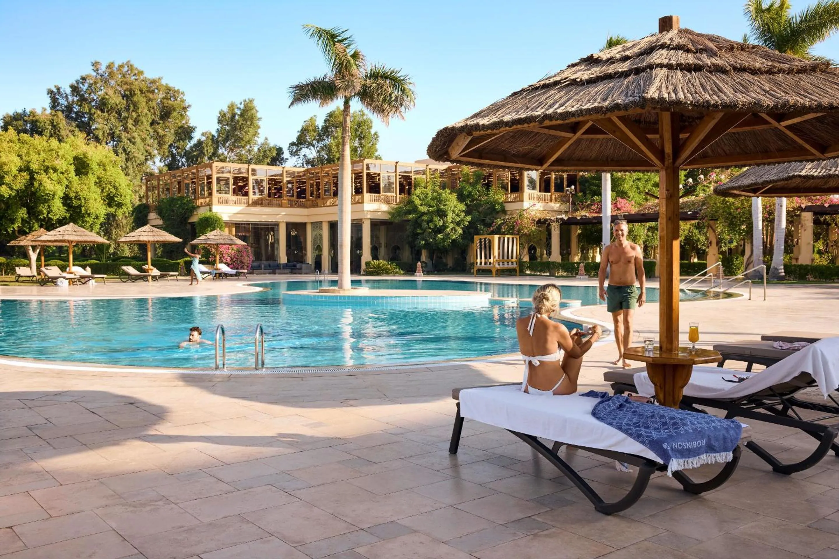 Swimming pool in Robinson Soma Bay