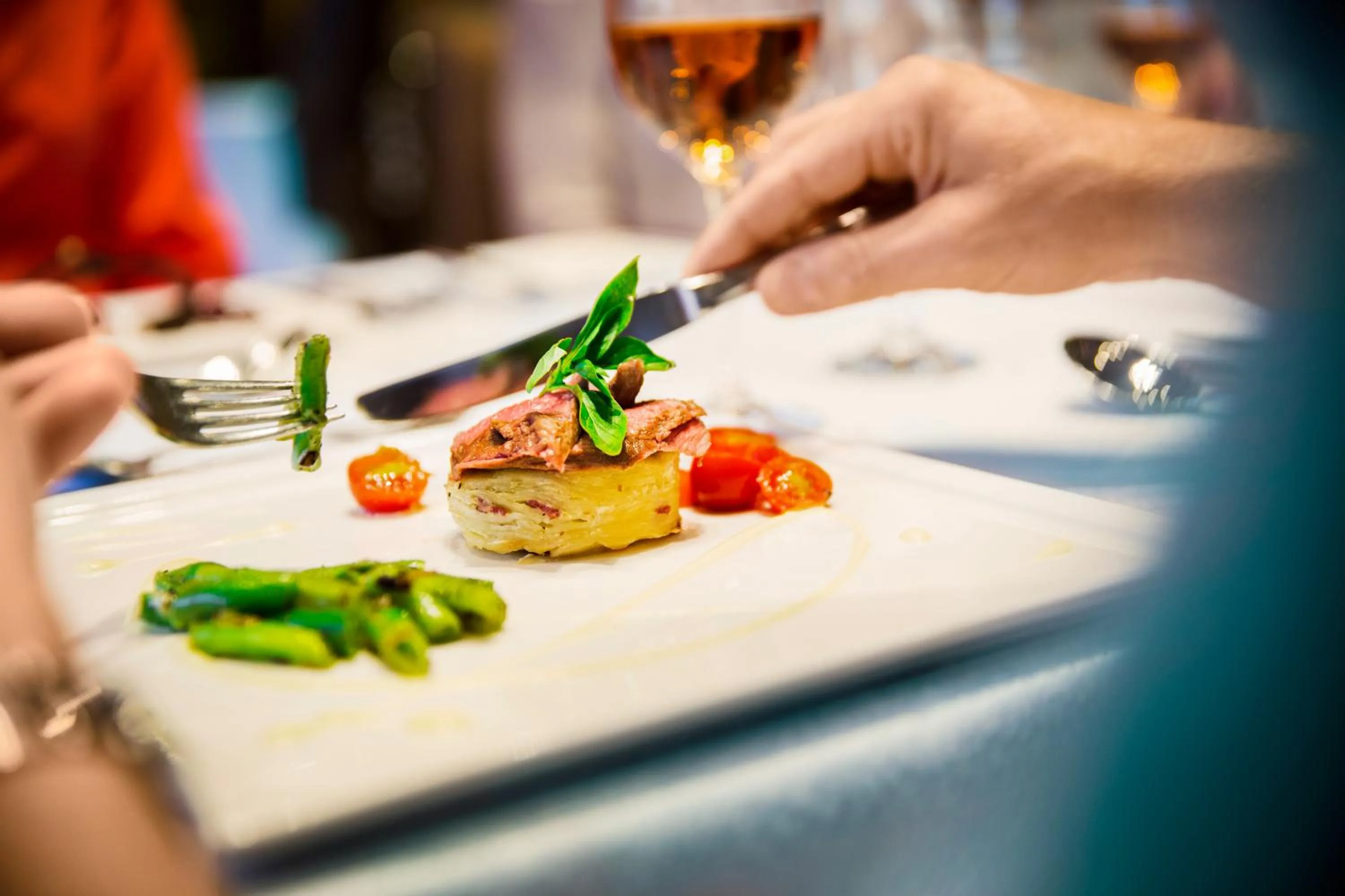 Food in Robinson Soma Bay