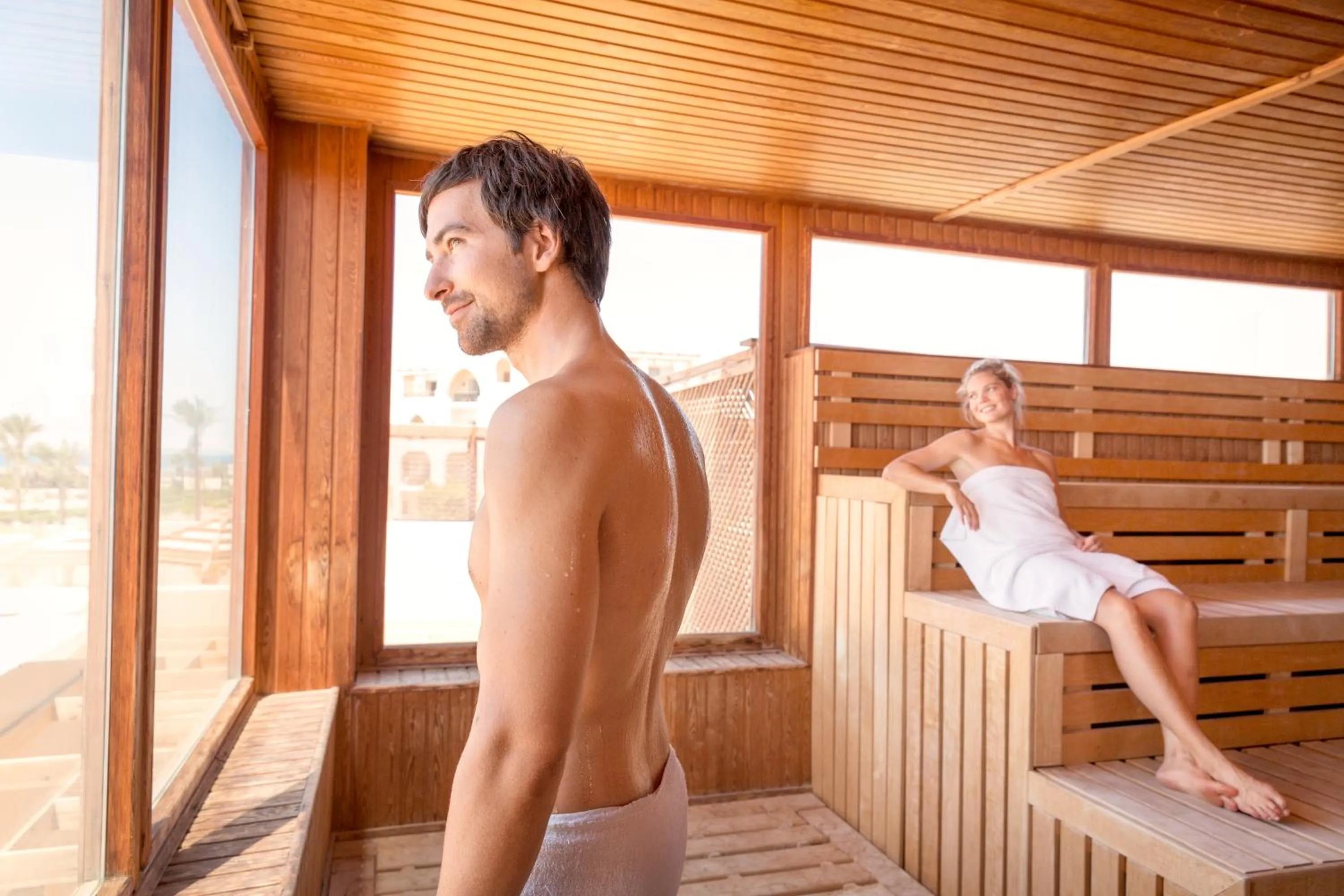 Sauna in Robinson Soma Bay