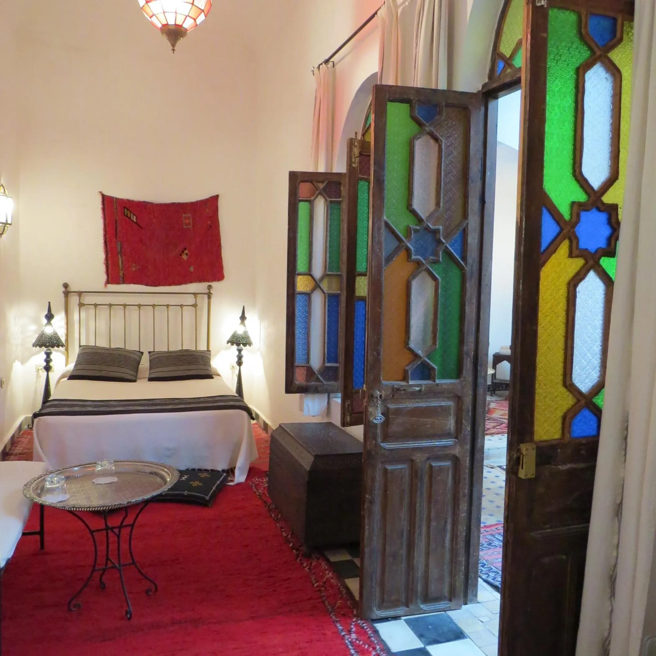 Bed in Riad Arous Chamel