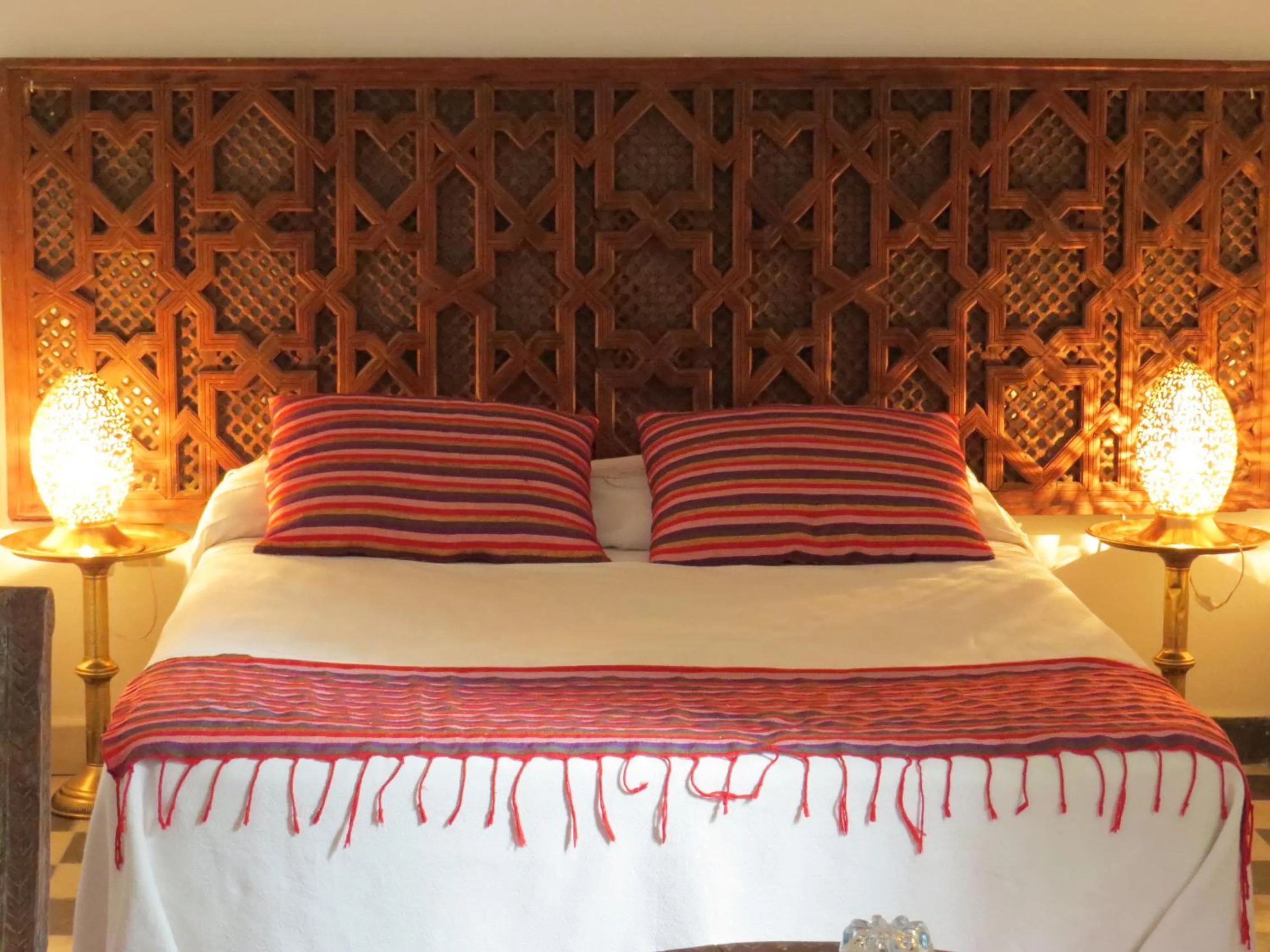 Bed in Riad Arous Chamel