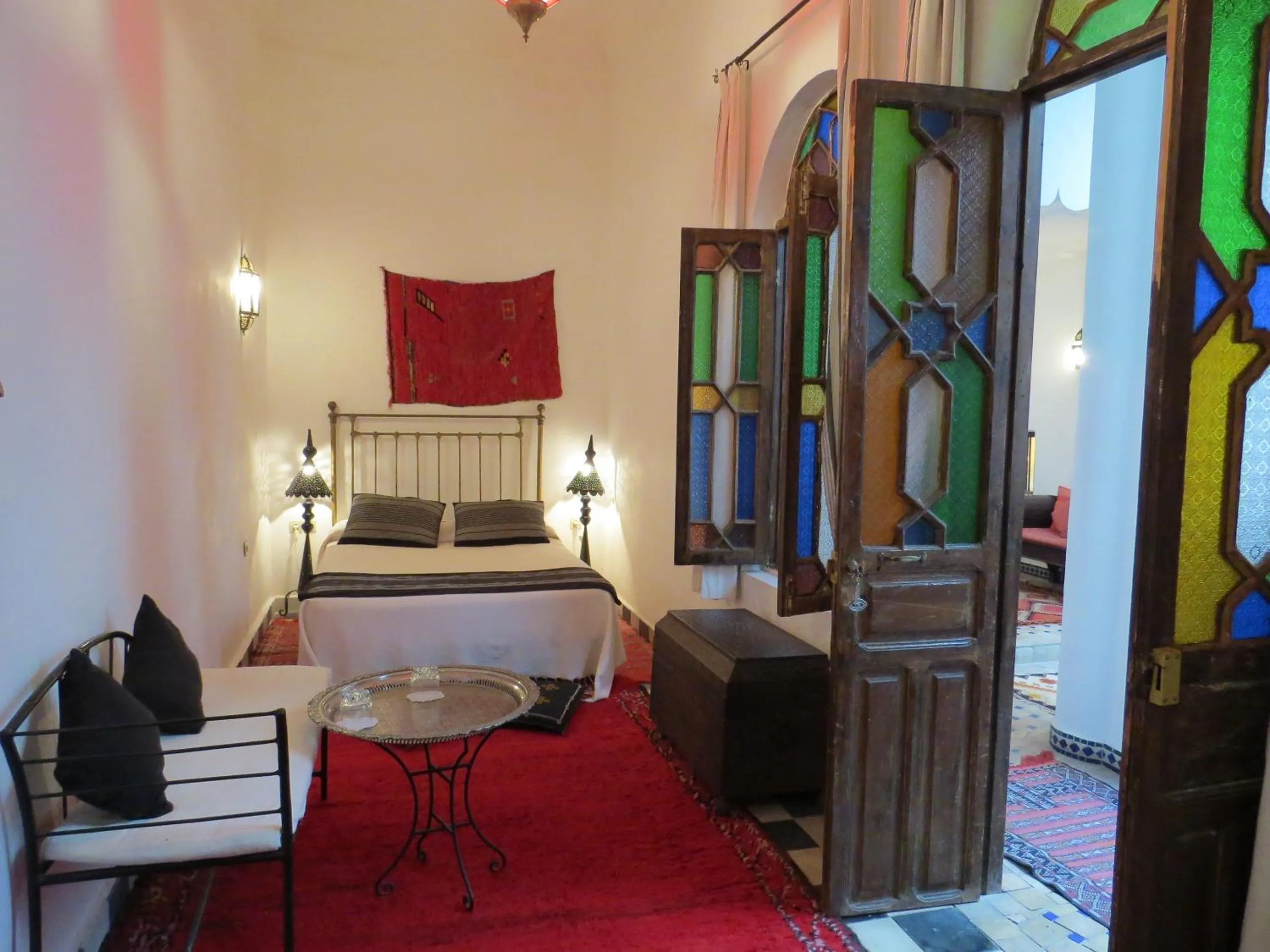 Bed in Riad Arous Chamel