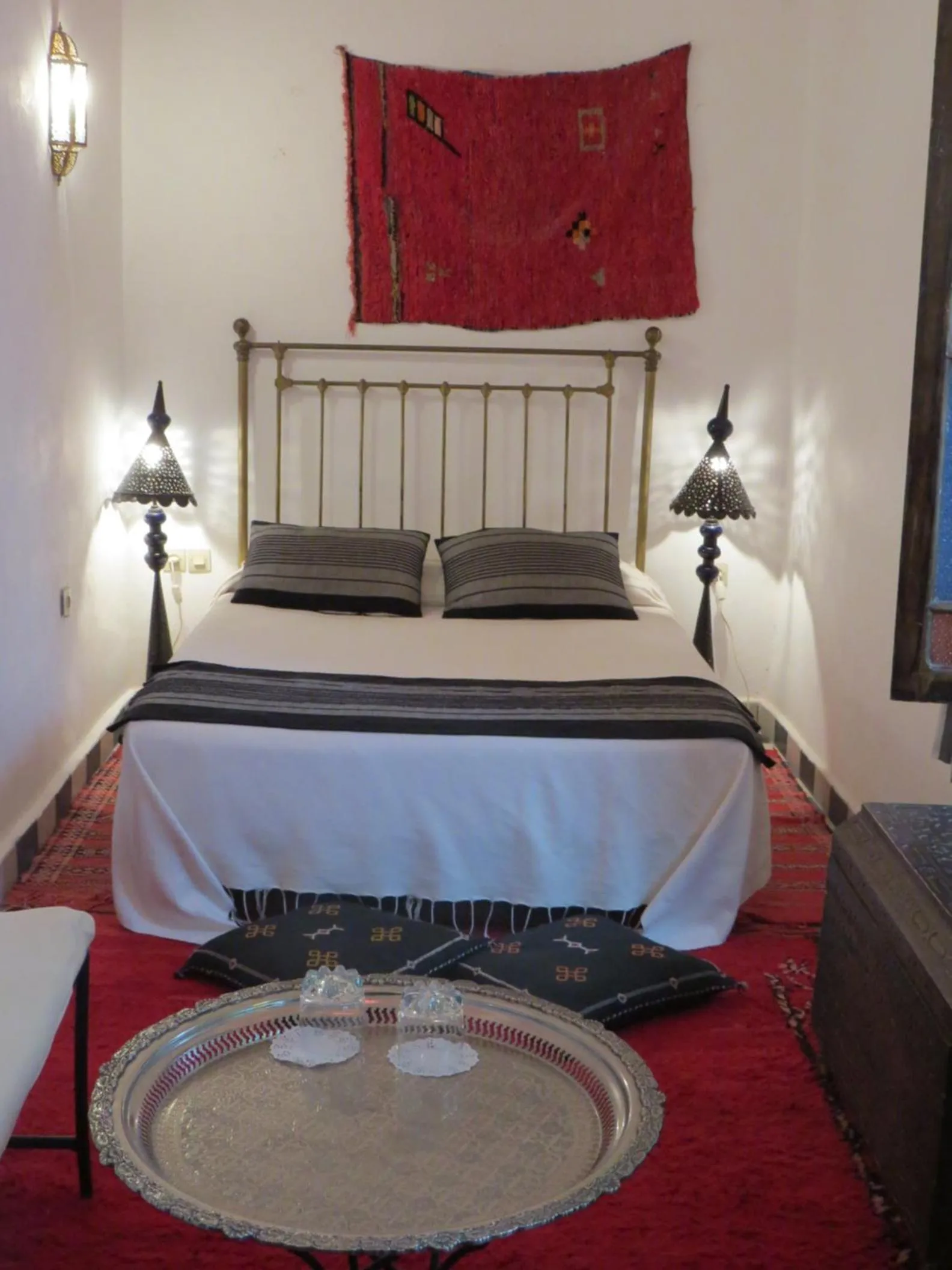 Bed in Riad Arous Chamel