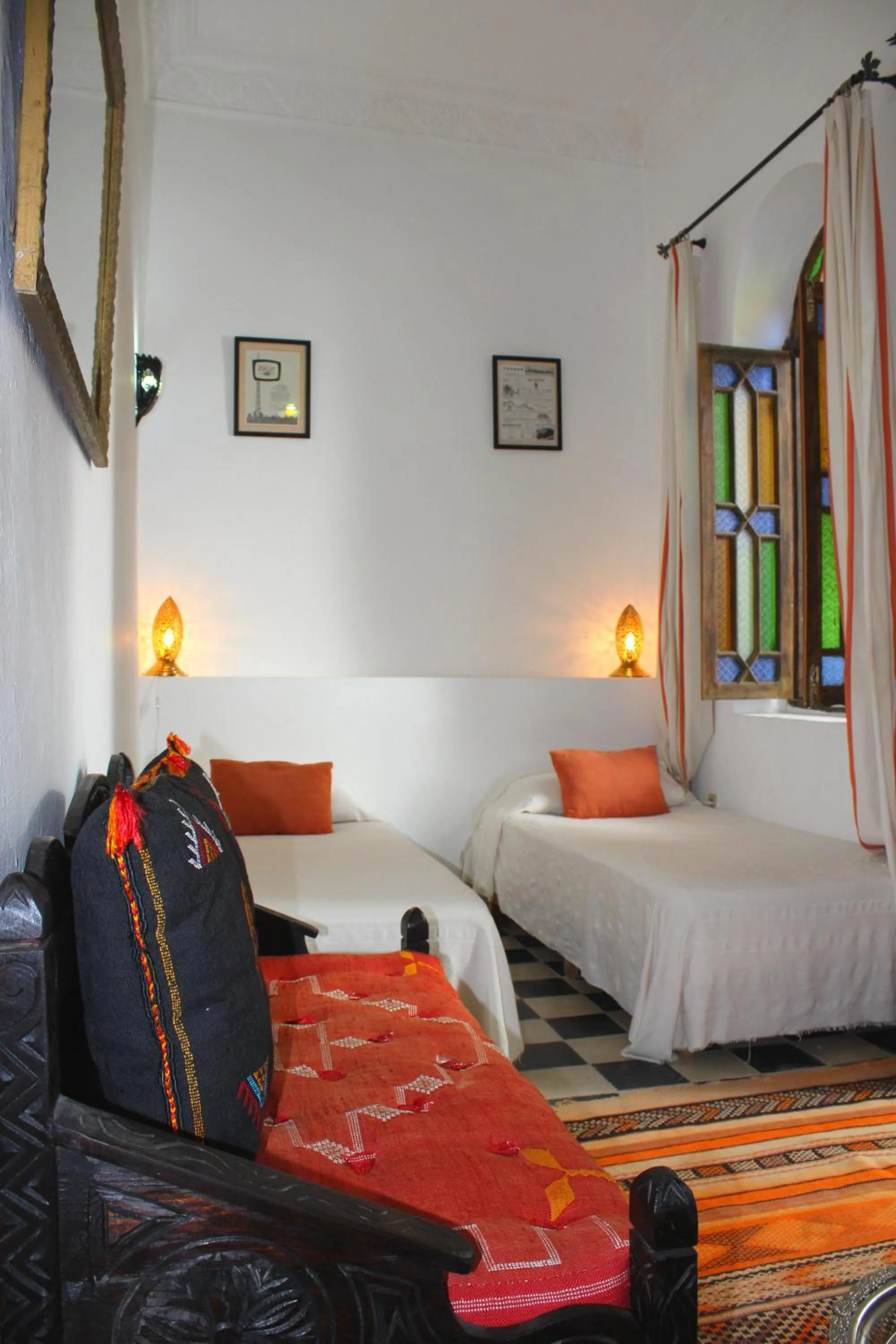 Bed in Riad Arous Chamel