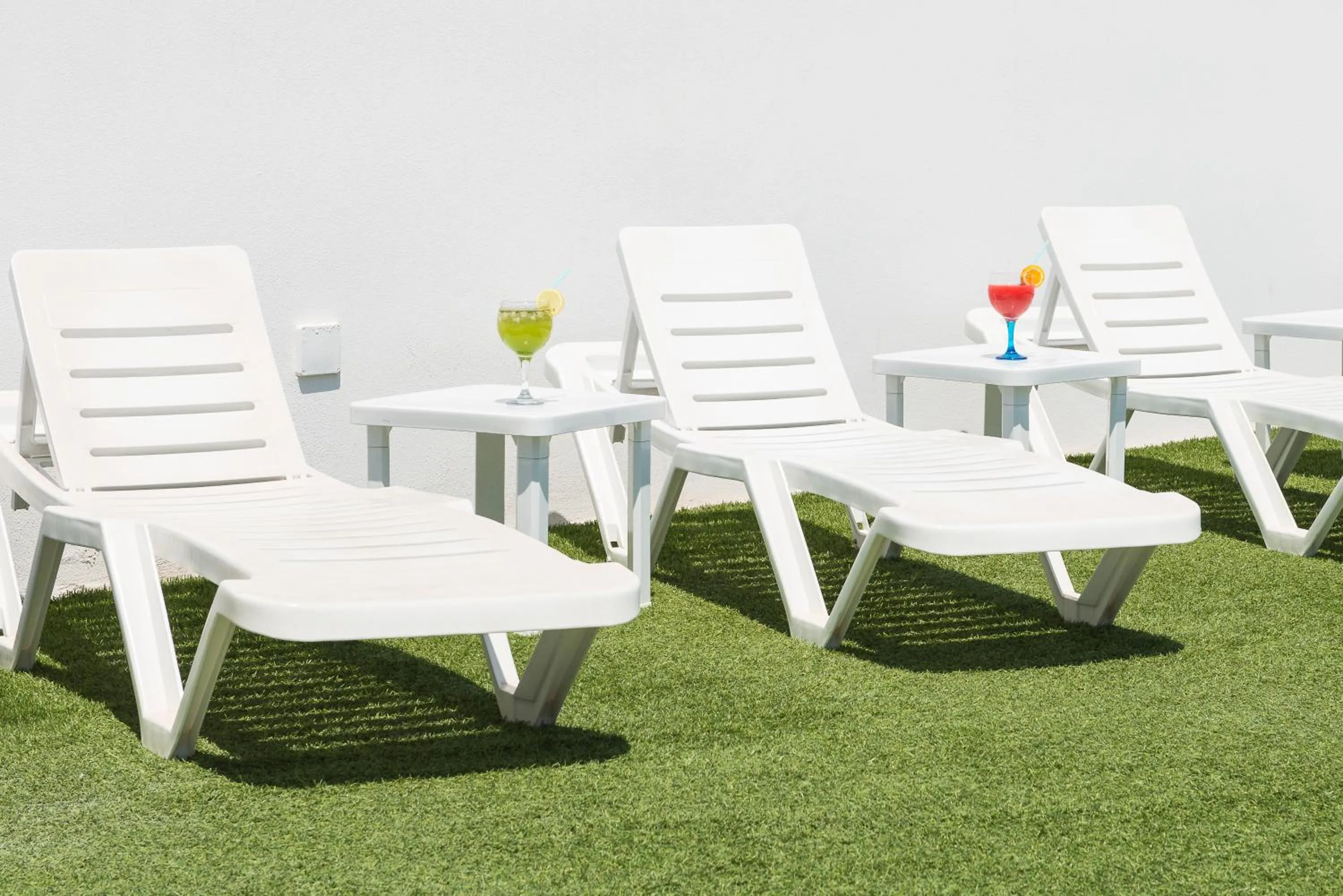 Patio in Hotel Melina