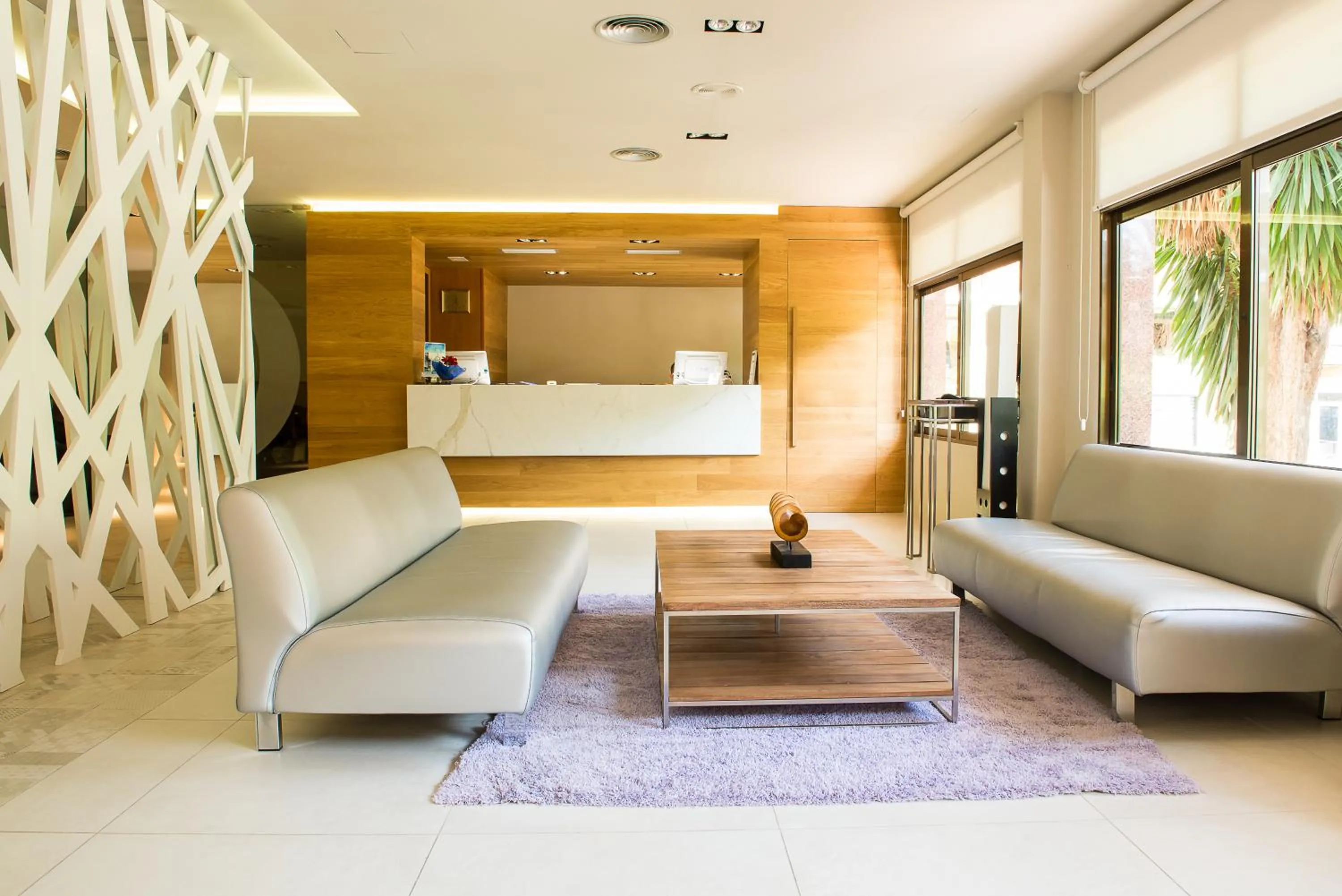 Lobby or reception in Hotel Melina