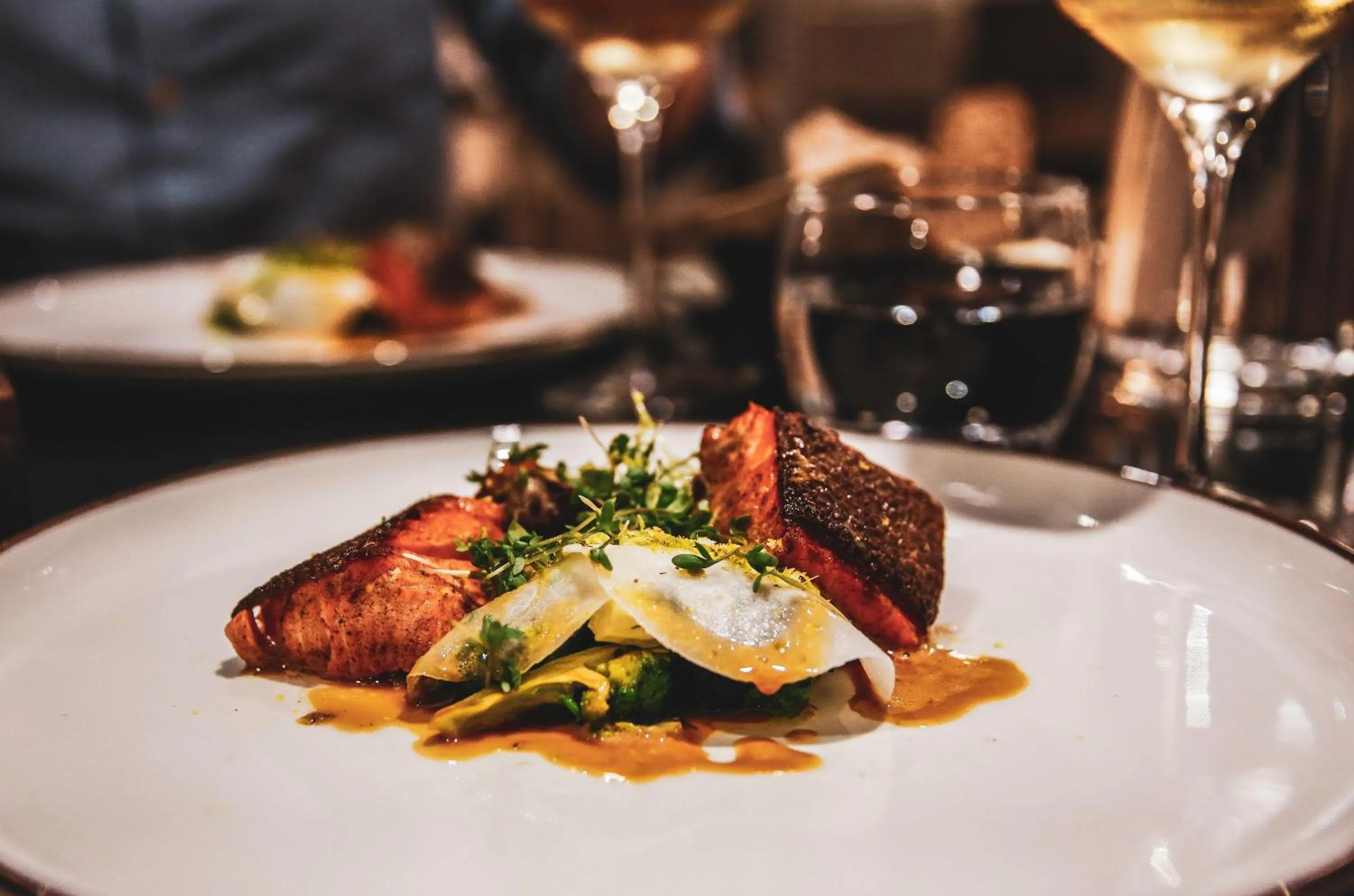 Restaurant/places to eat in Hotel Pommern