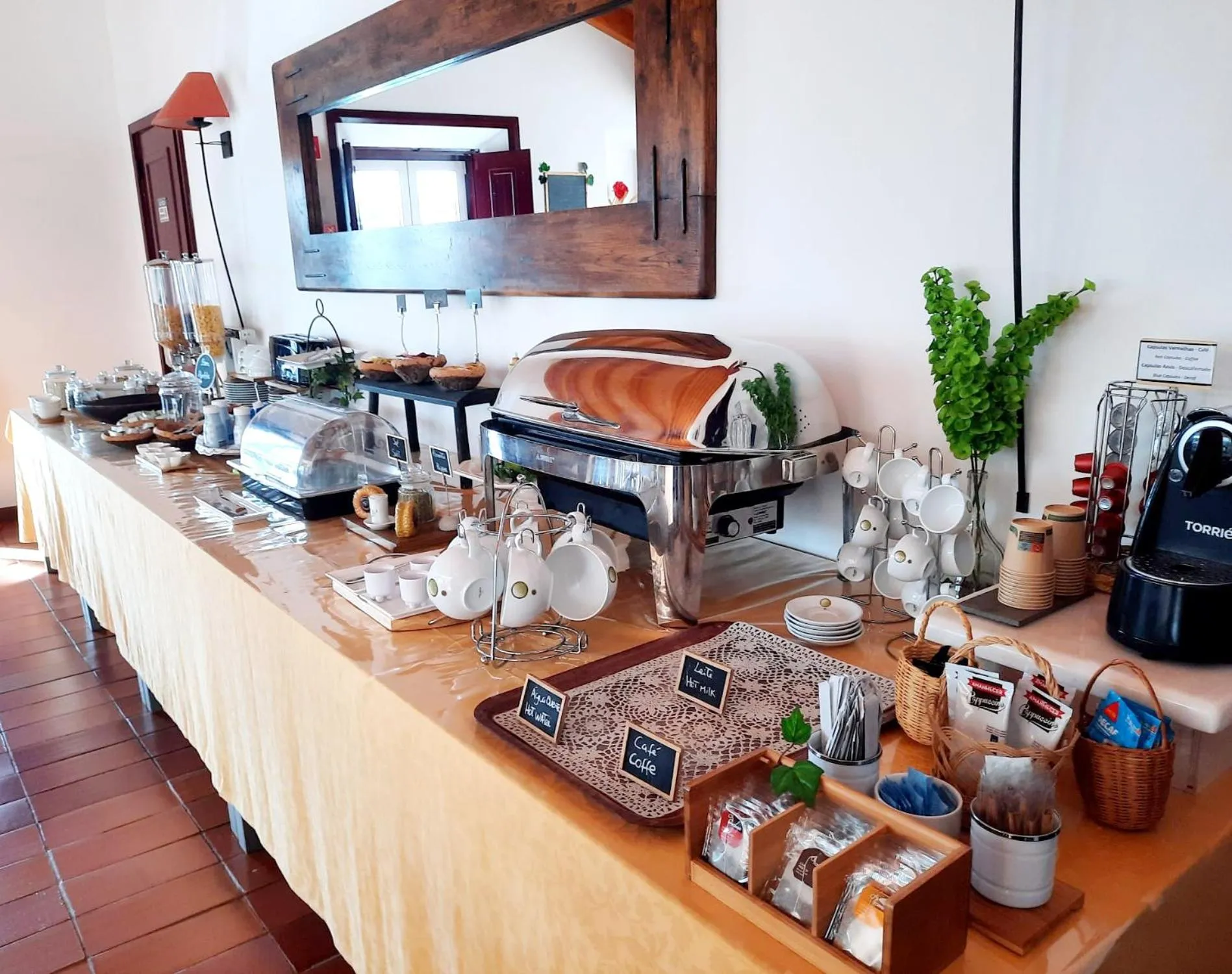 Breakfast in Naturarte Campo - Duna Parque Resorts & Hotels