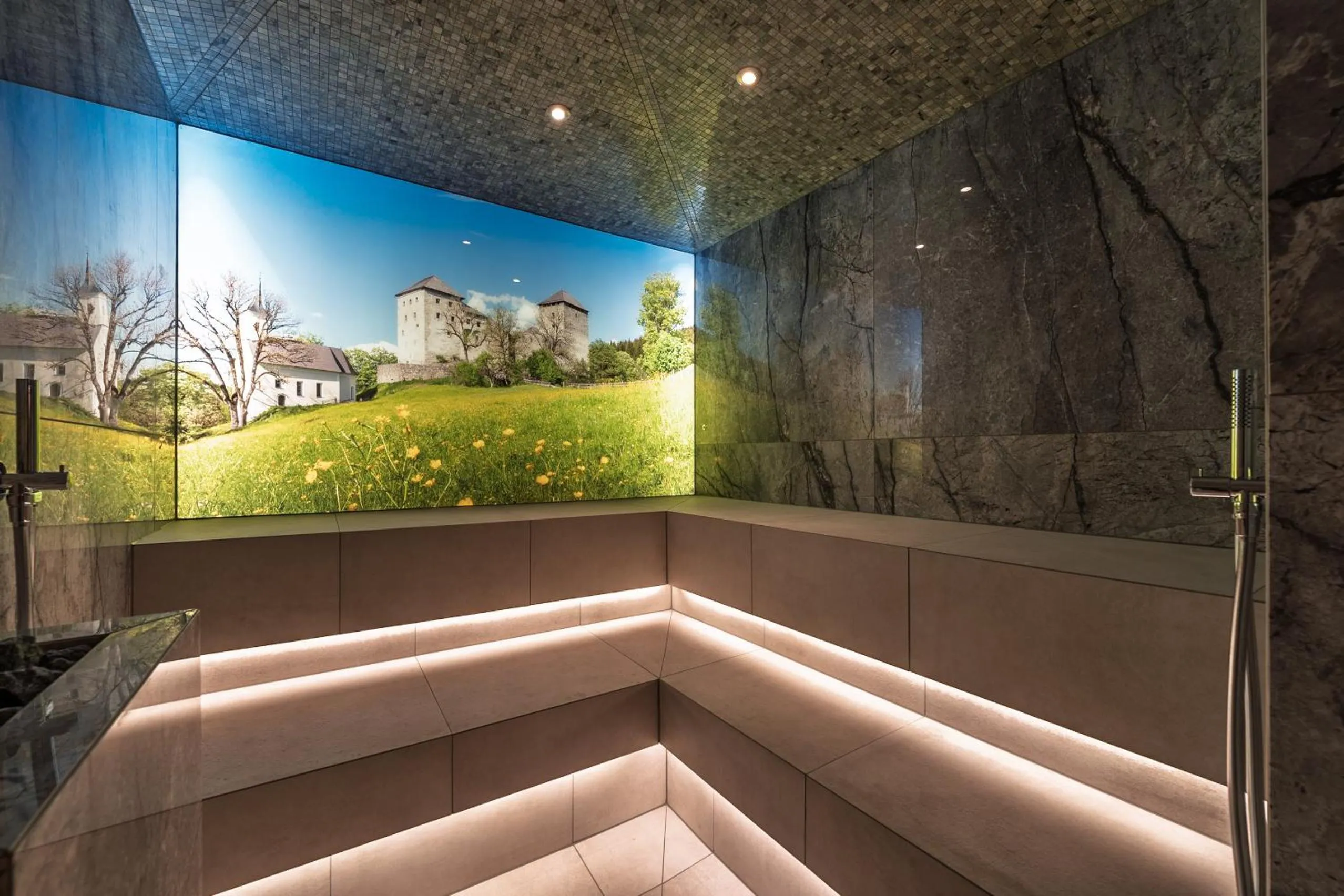 Sauna in Hotel Vier Jahreszeiten