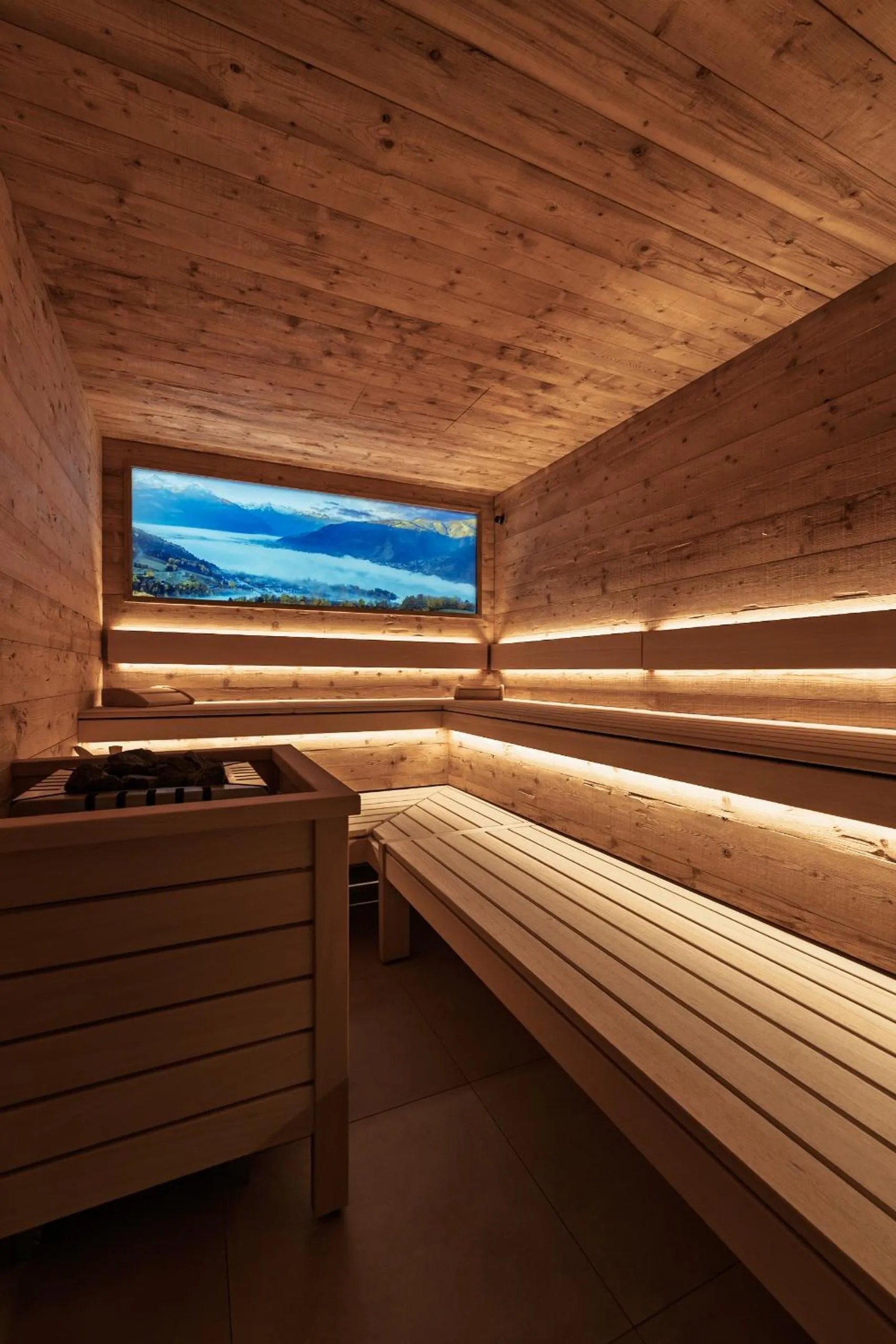 Sauna in Hotel Vier Jahreszeiten