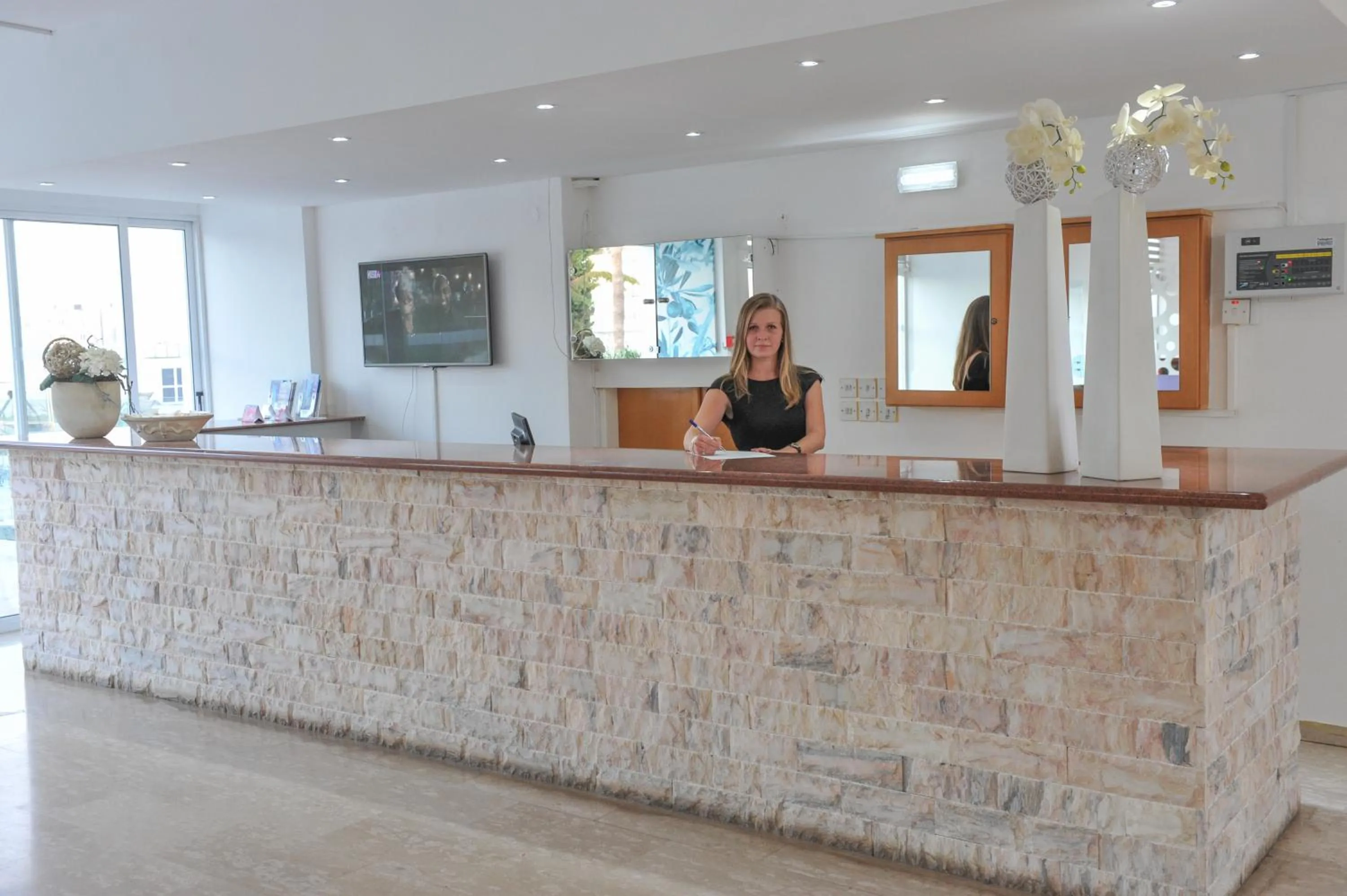 Staff in Fedrania Gardens Hotel