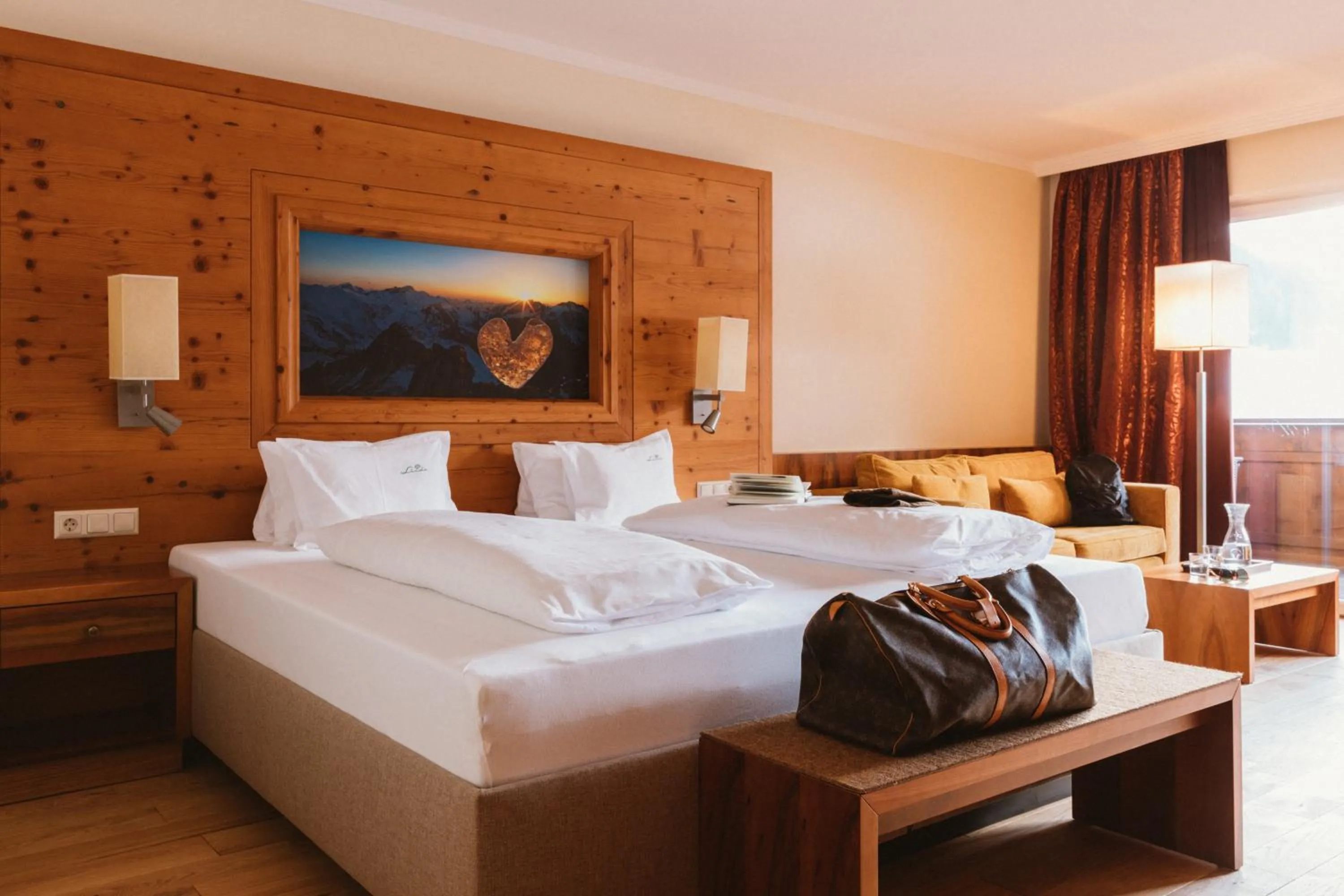 Photo of the whole room, Bed in Gartenhotel Linde 4 Sterne Superior