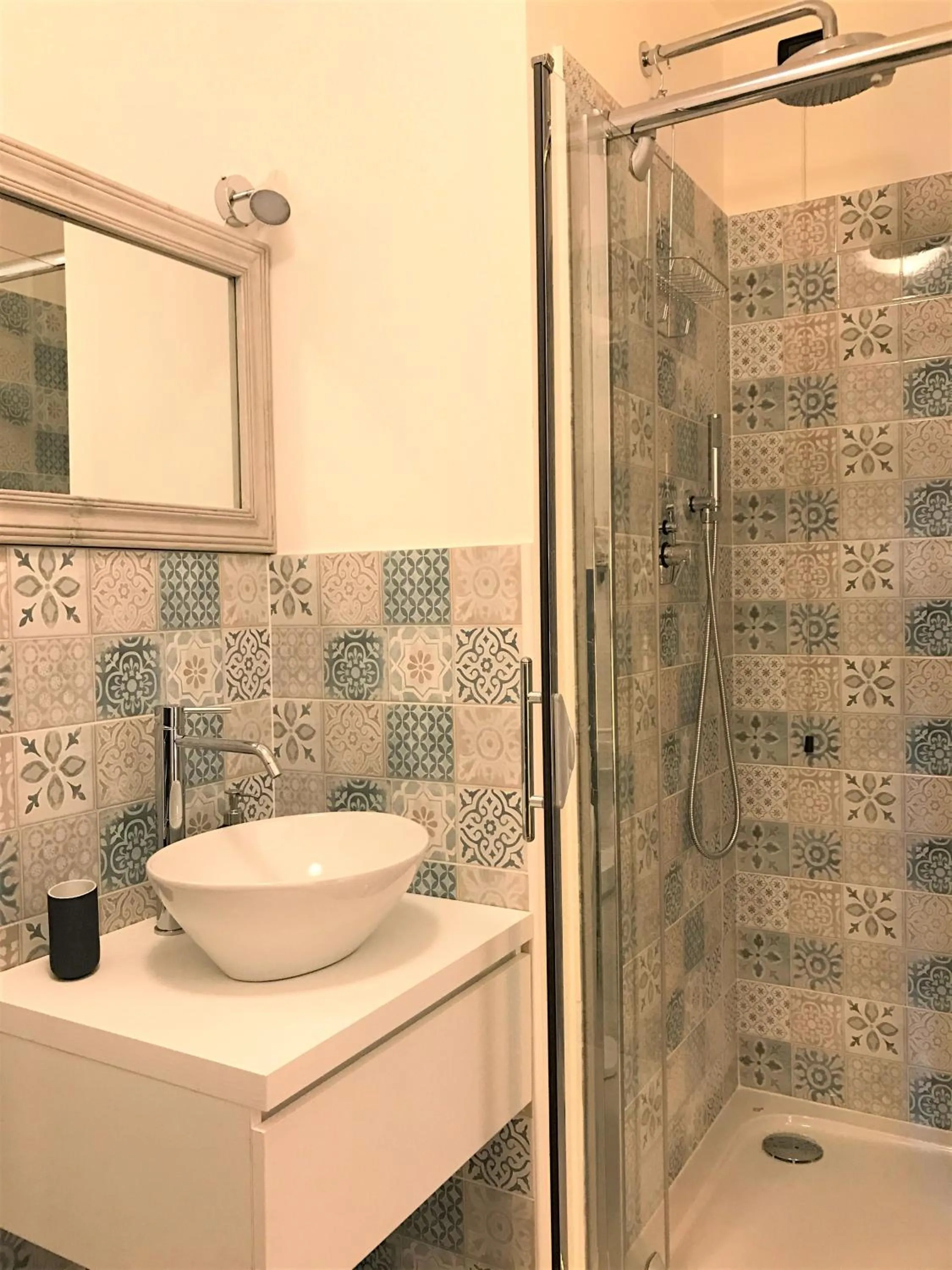 Shower in Dolce Lago B&B