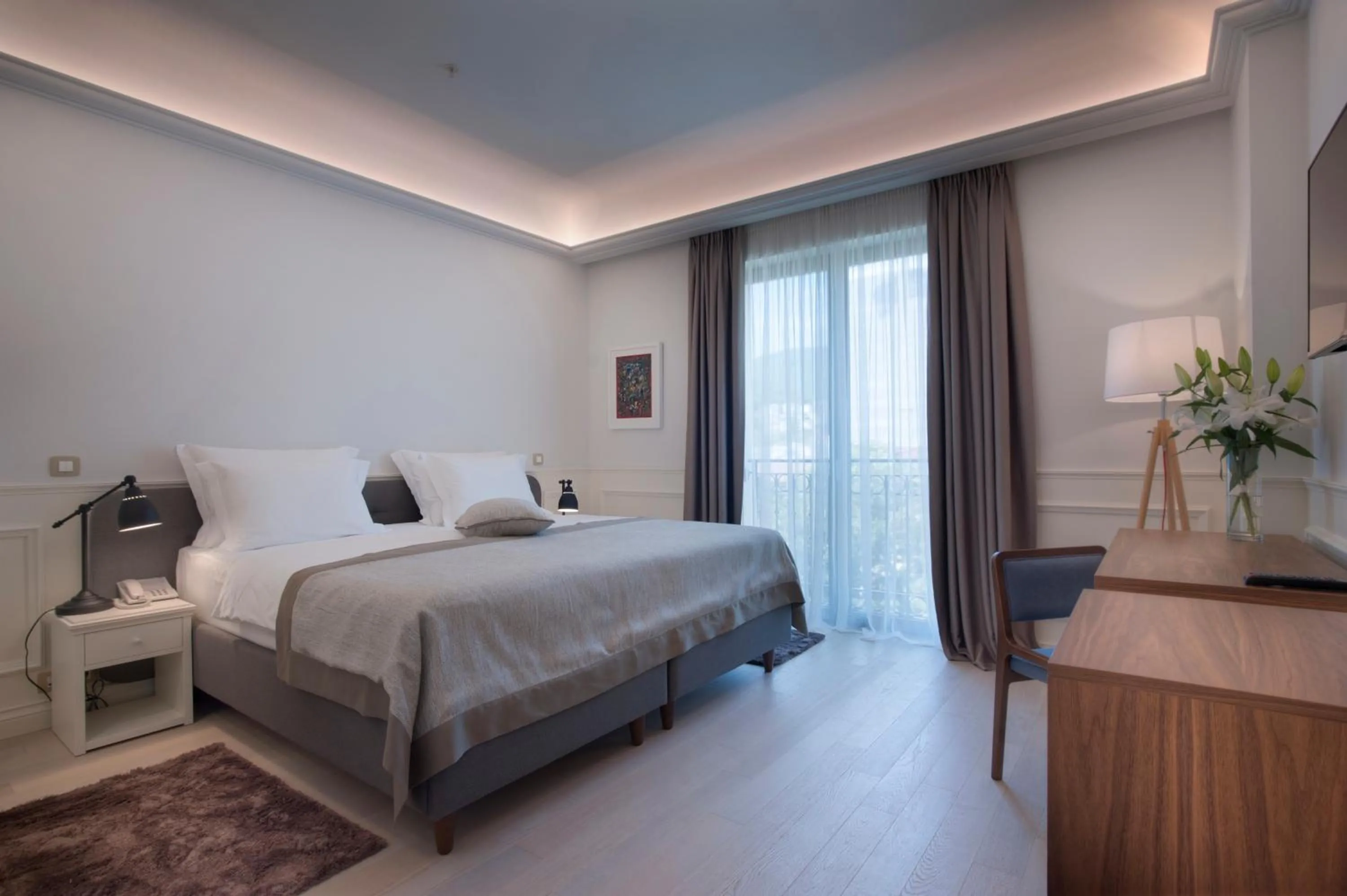 Bedroom, Bed in Hotel Majestic