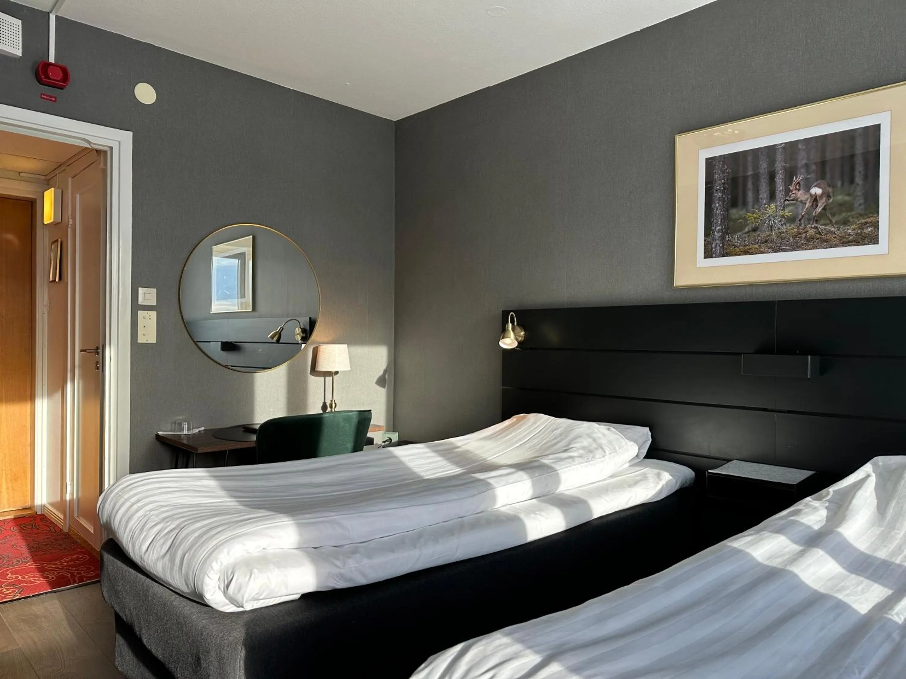 Bed in Hotel Victoria