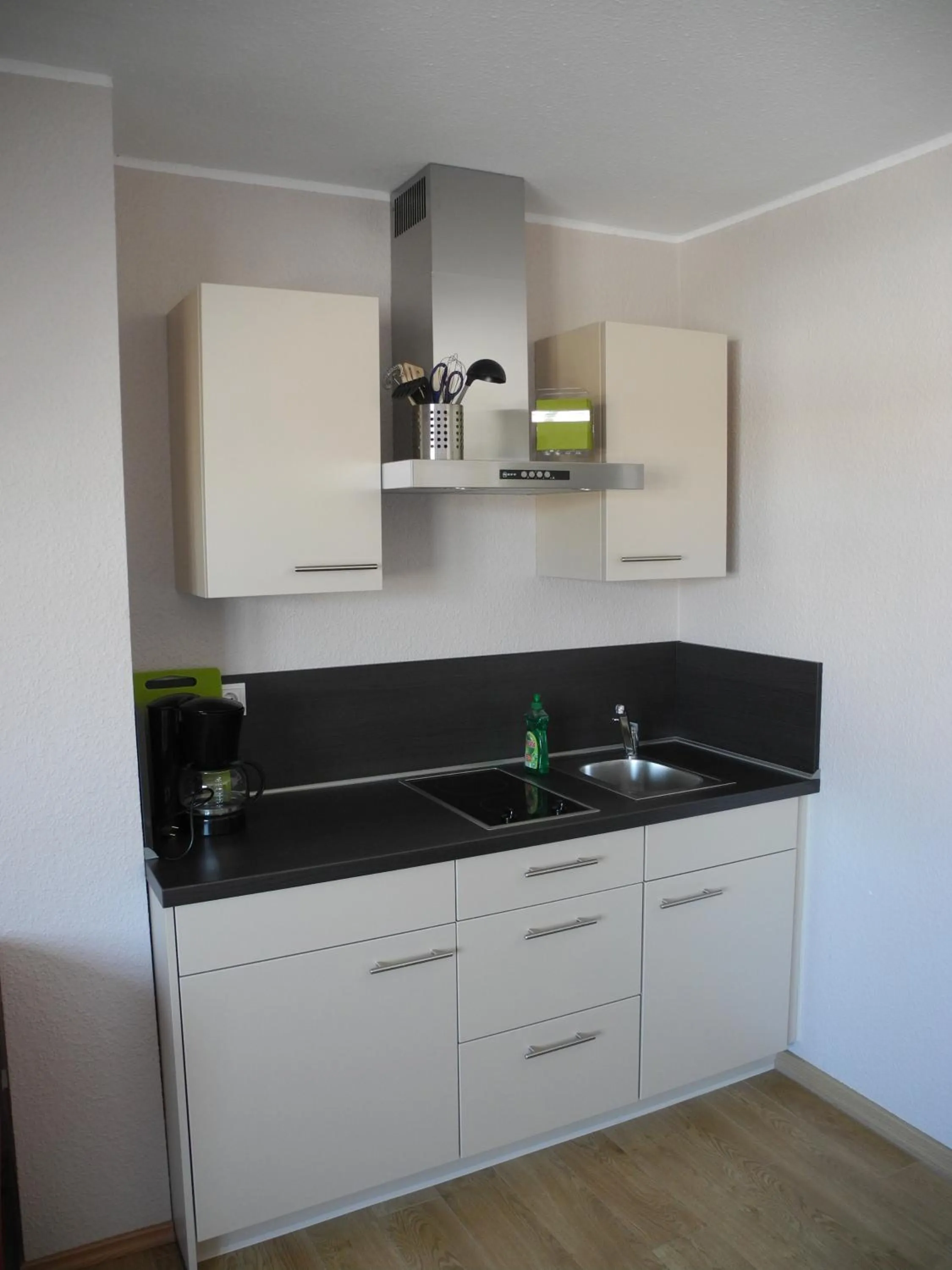 Kitchen or kitchenette in Appartements Fischerhus