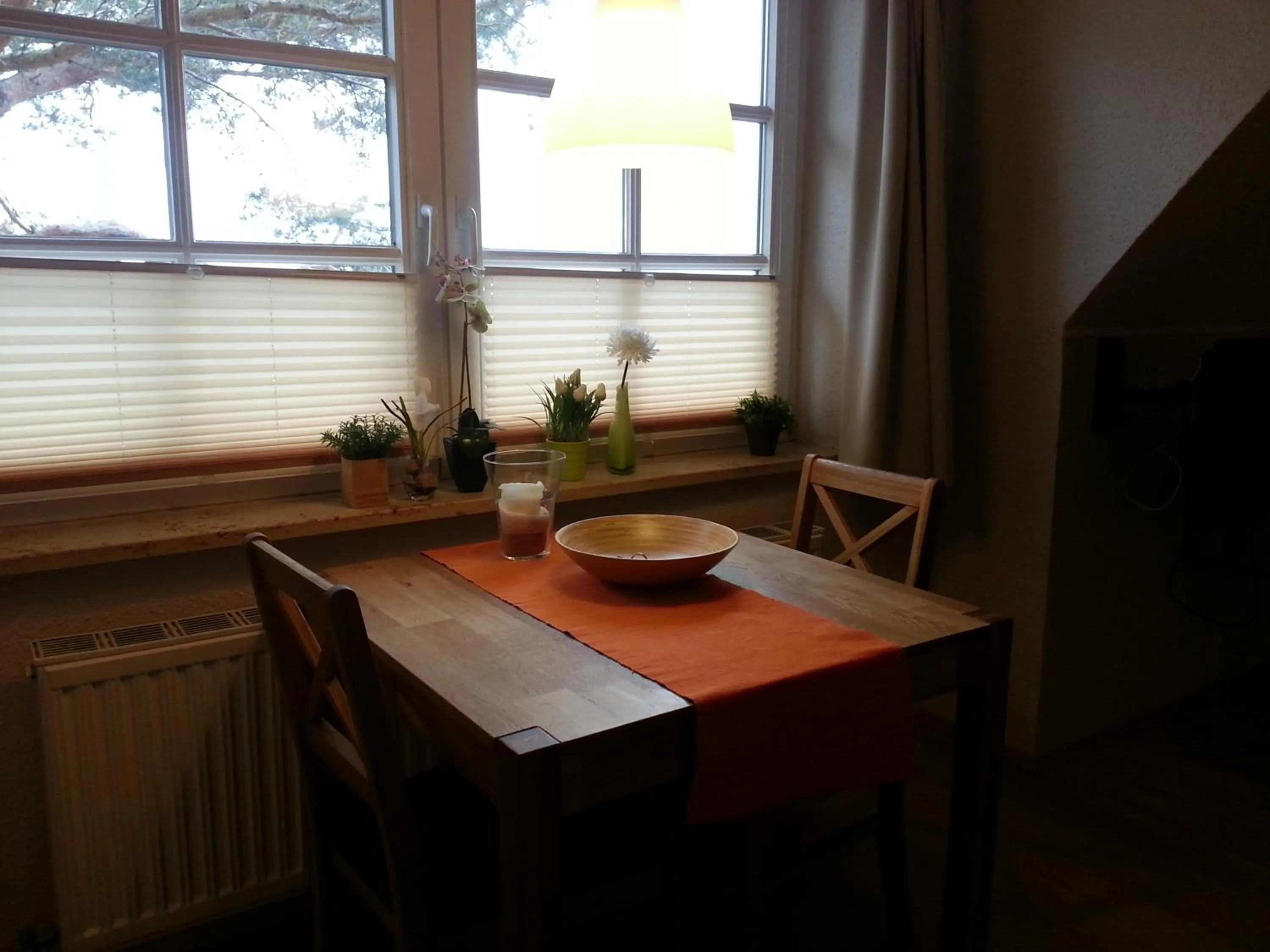 Dining area in Appartements Fischerhus
