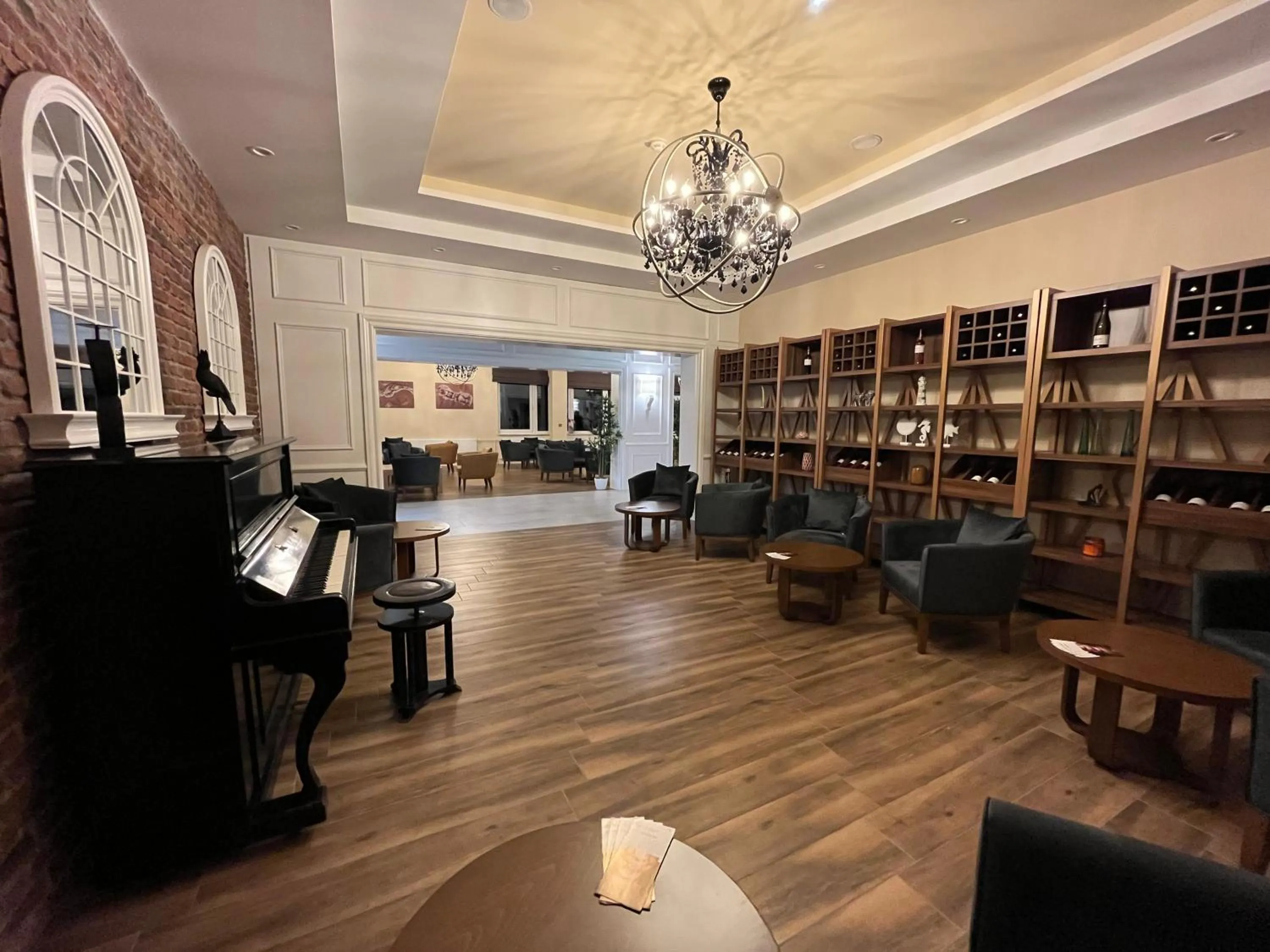 Communal lounge/ TV room in Hotel Schwarzbachtal Hideaway