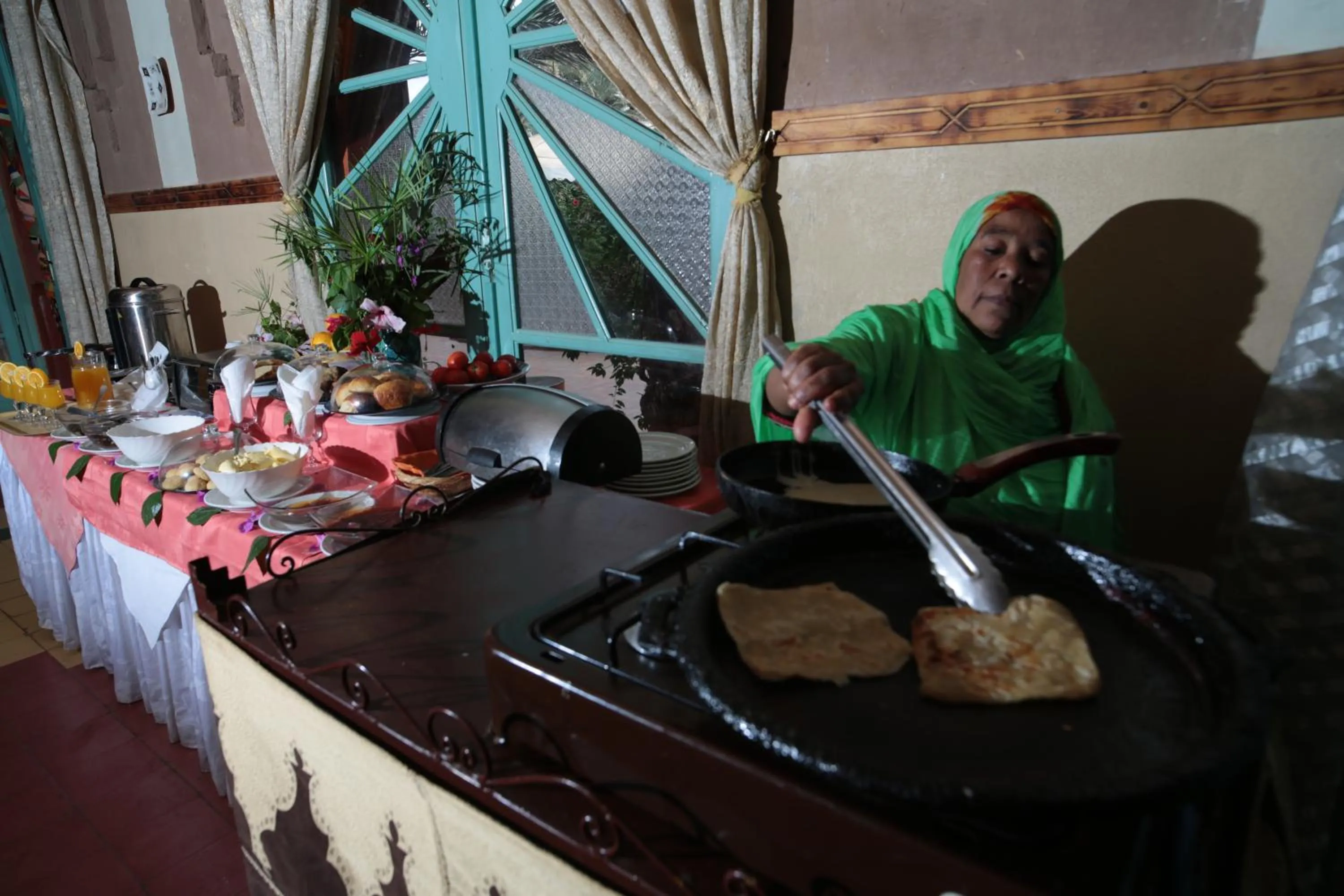 BBQ facilities in Fibule Du Draa Kasbah D'hôtes