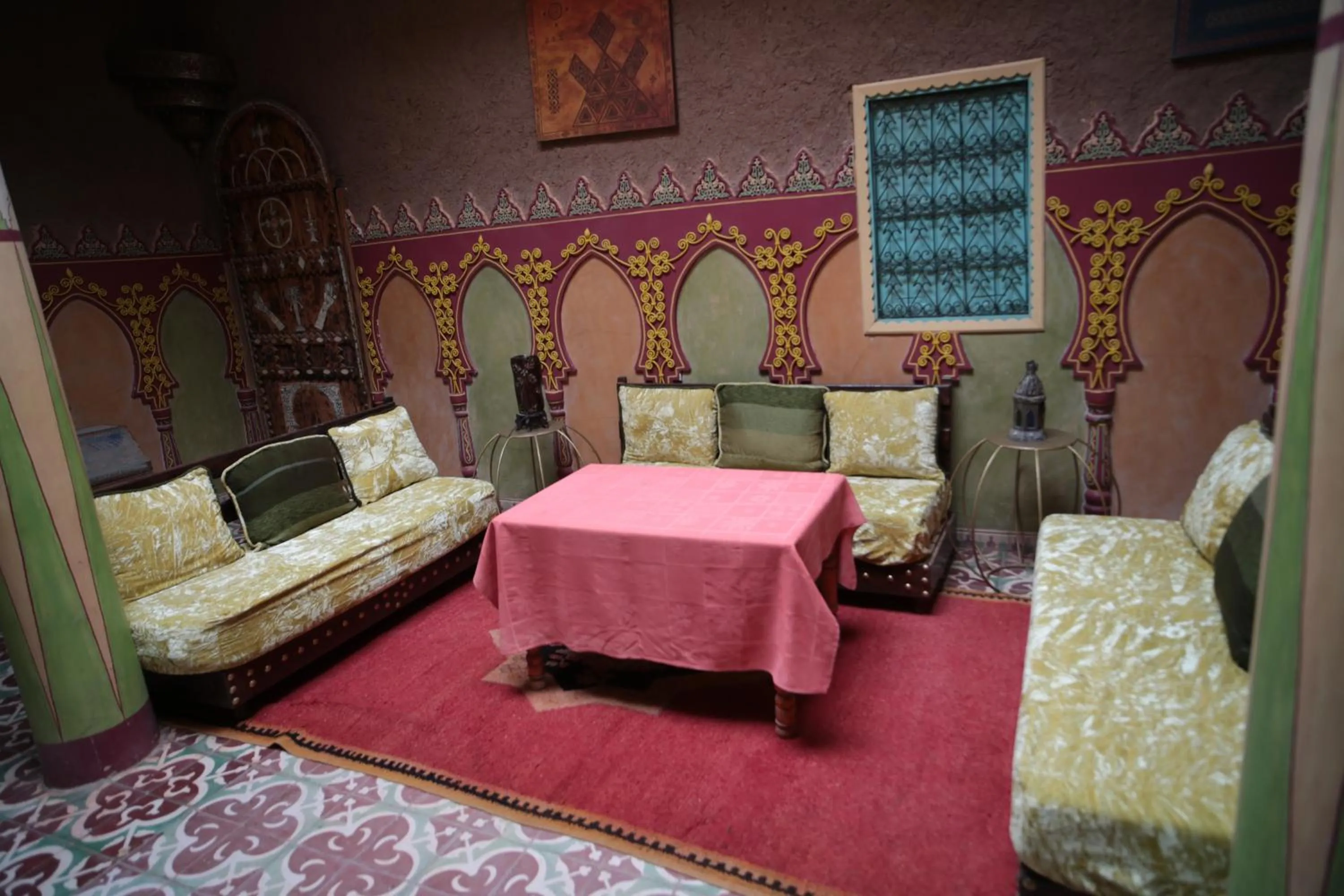 Bed in Fibule Du Draa Kasbah D'hôtes