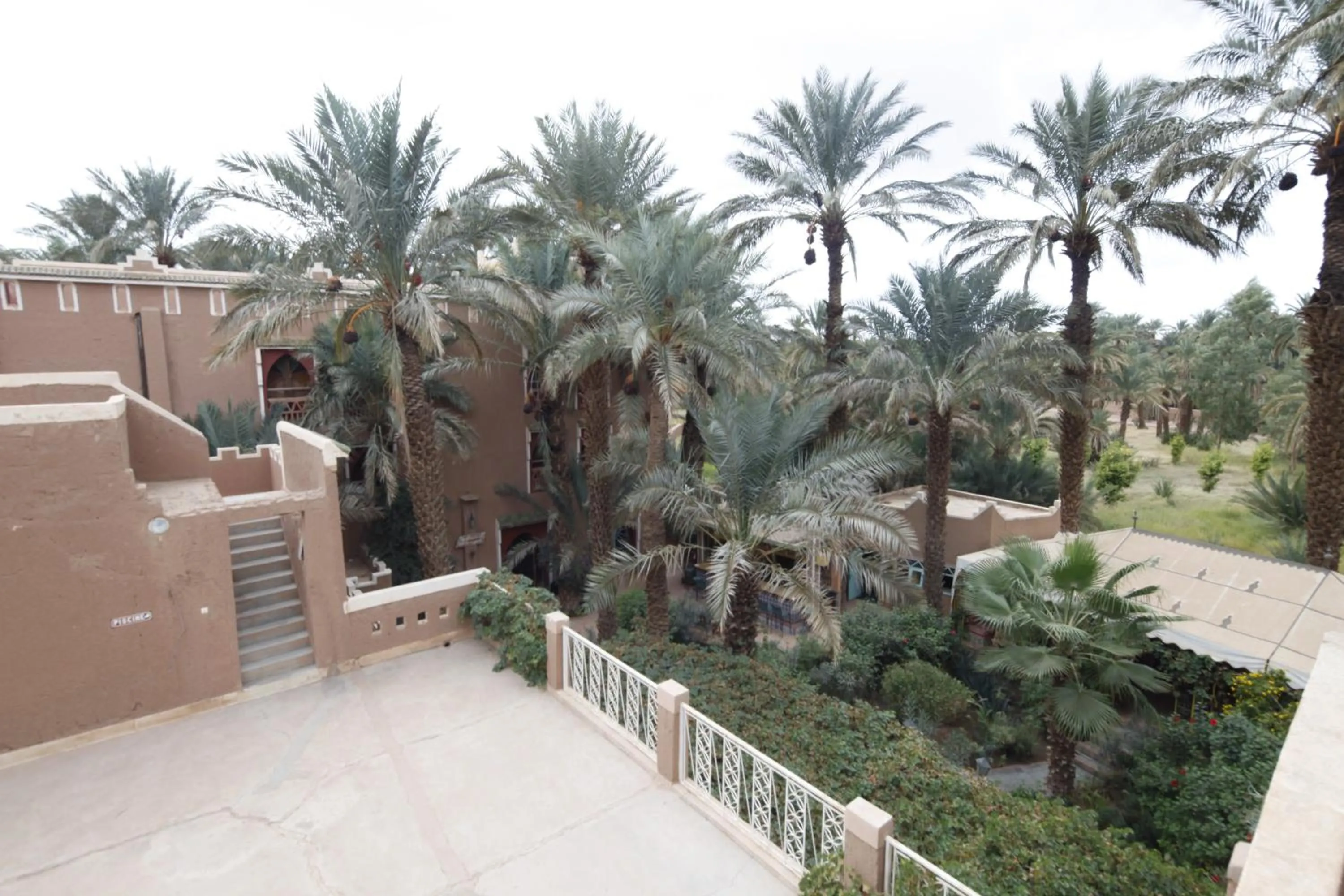 Garden view in Fibule Du Draa Kasbah D'hôtes