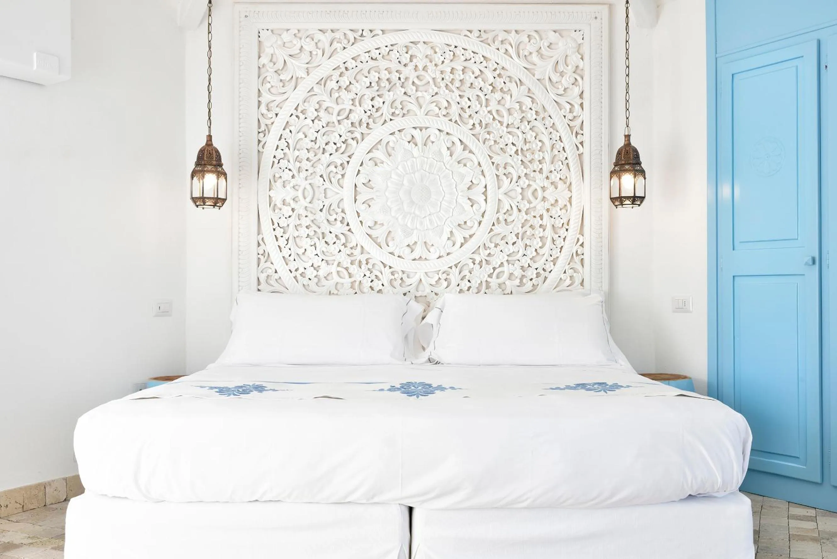 Bedroom, Bed in Arbatax Park Resort - Dune