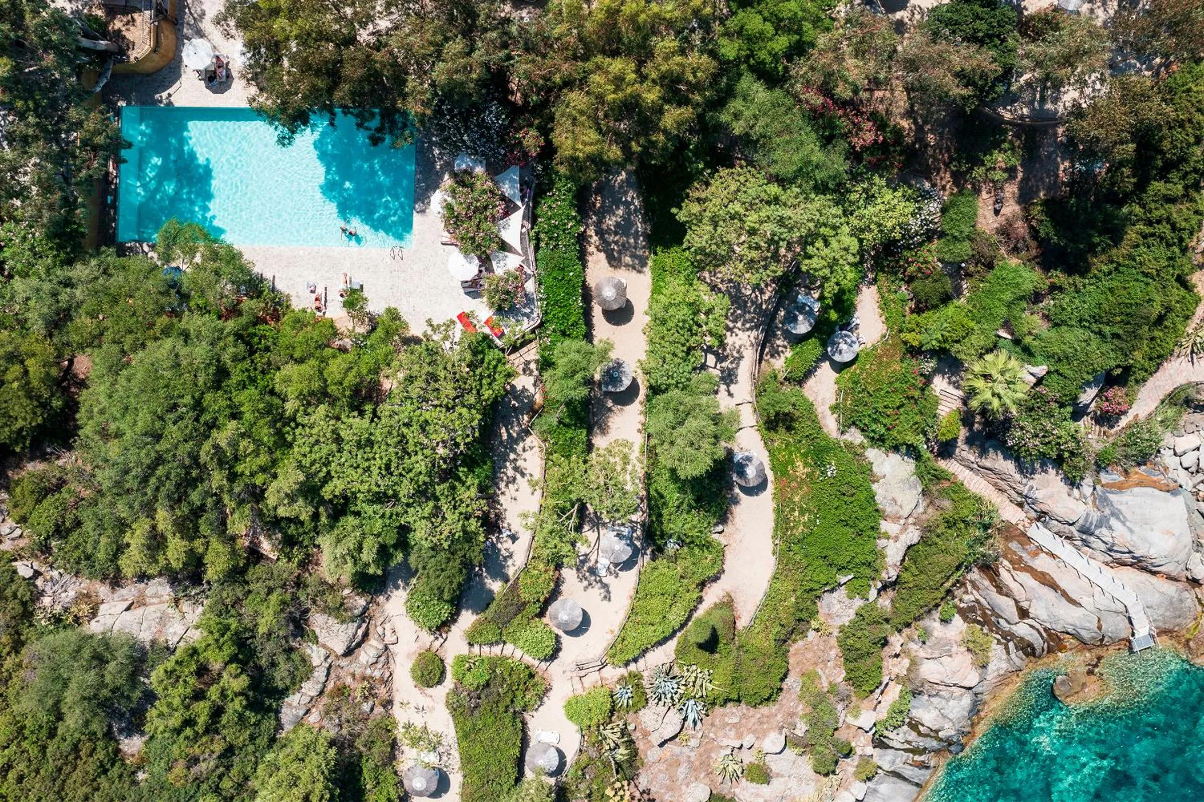 Bird's eye view in Arbatax Park Resort - Borgo Cala Moresca