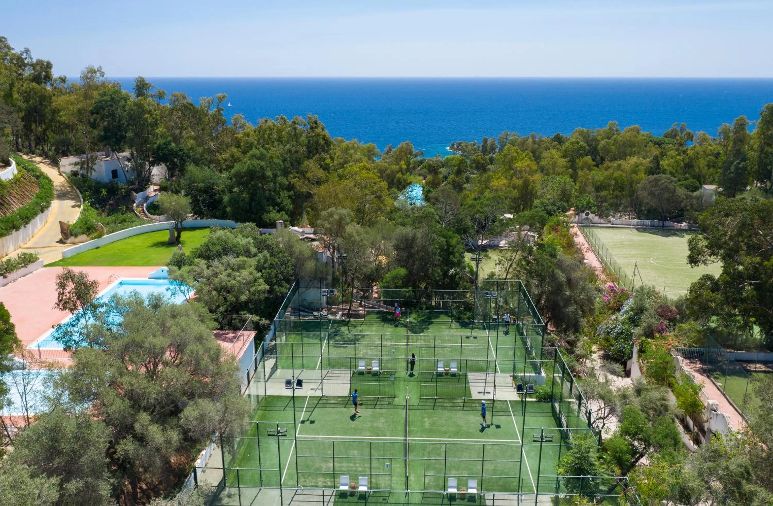 Tennis court in Arbatax Park Resort - Telis