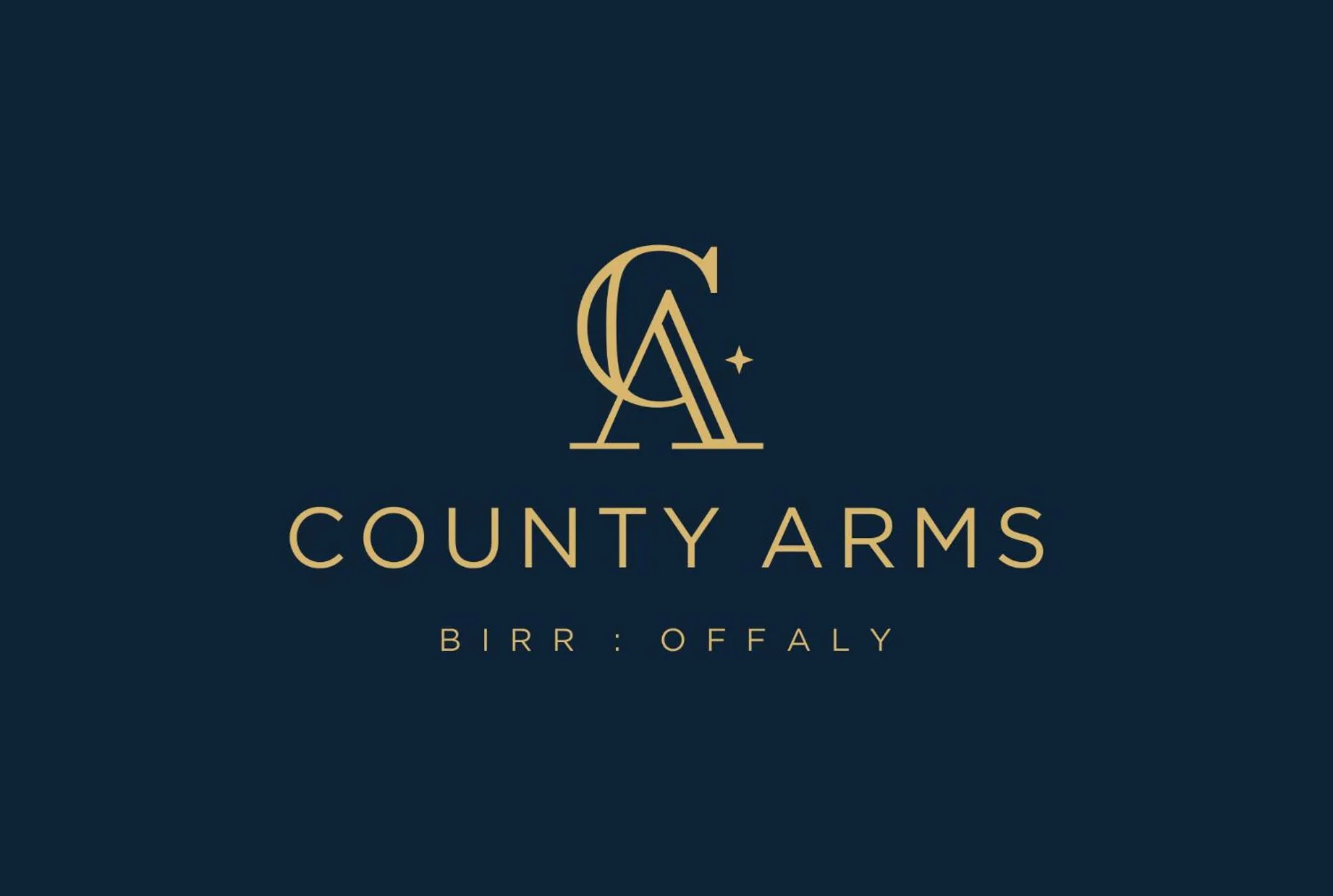 Logo/Certificate/Sign in County Arms Birr