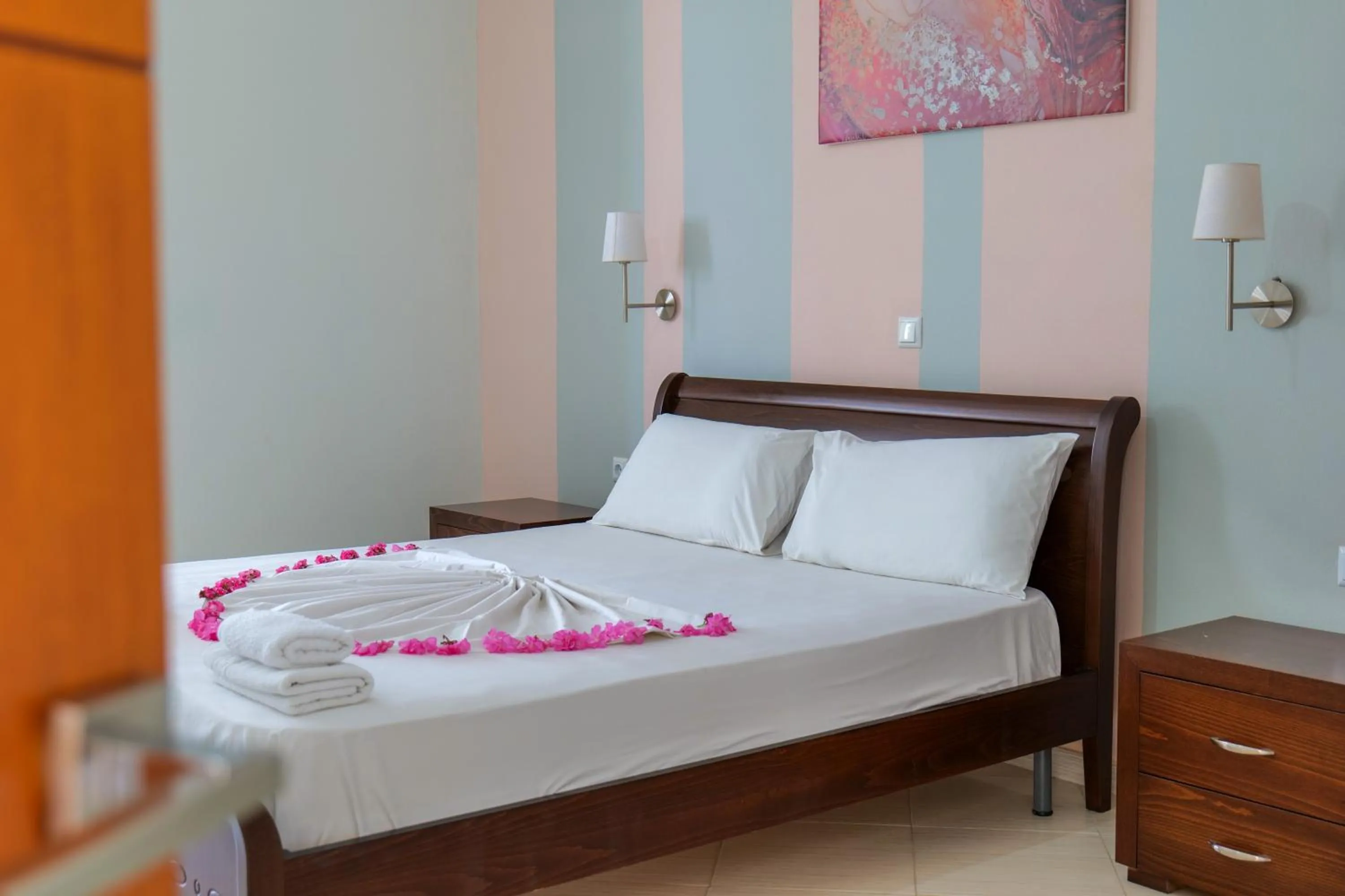 Bedroom, Bed in Hotel Chris