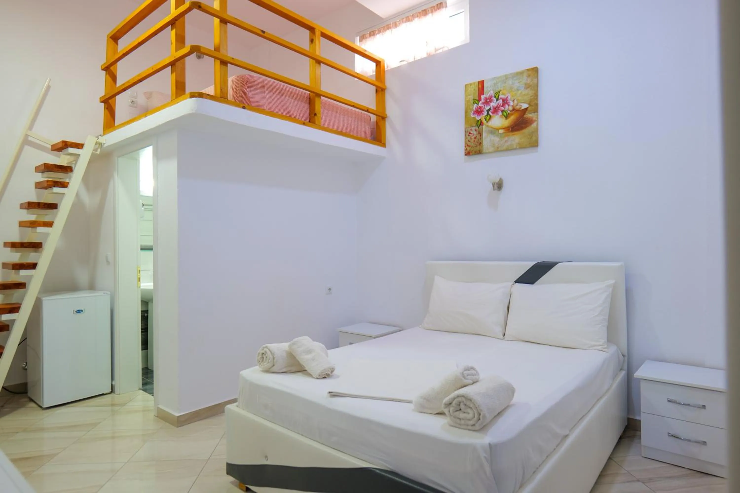 Bedroom, Bed in Hotel Chris