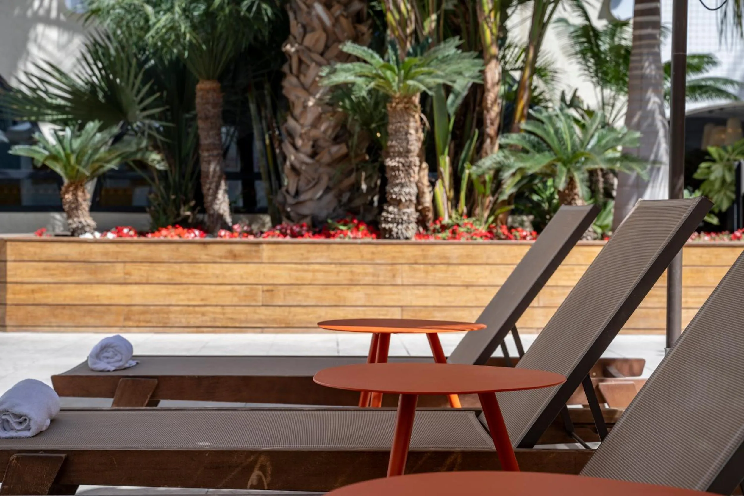 sunbed in Neve Eilat Hotel By Atlas Hotels