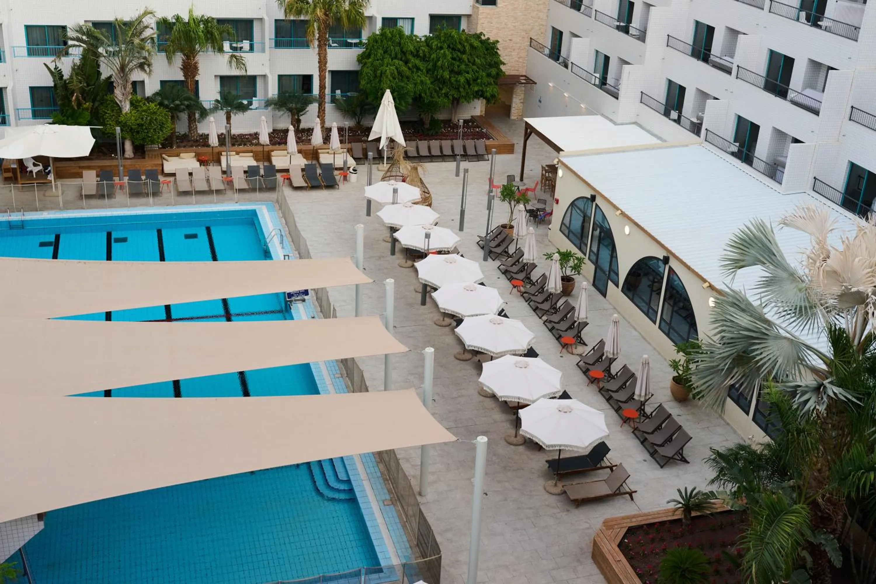 Pool view in Neve Eilat Hotel By Atlas Hotels