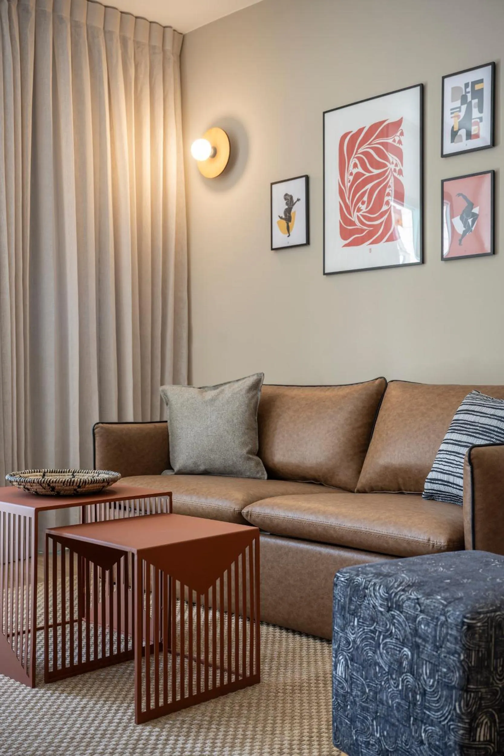 Living room in Neve Eilat Hotel By Atlas Hotels