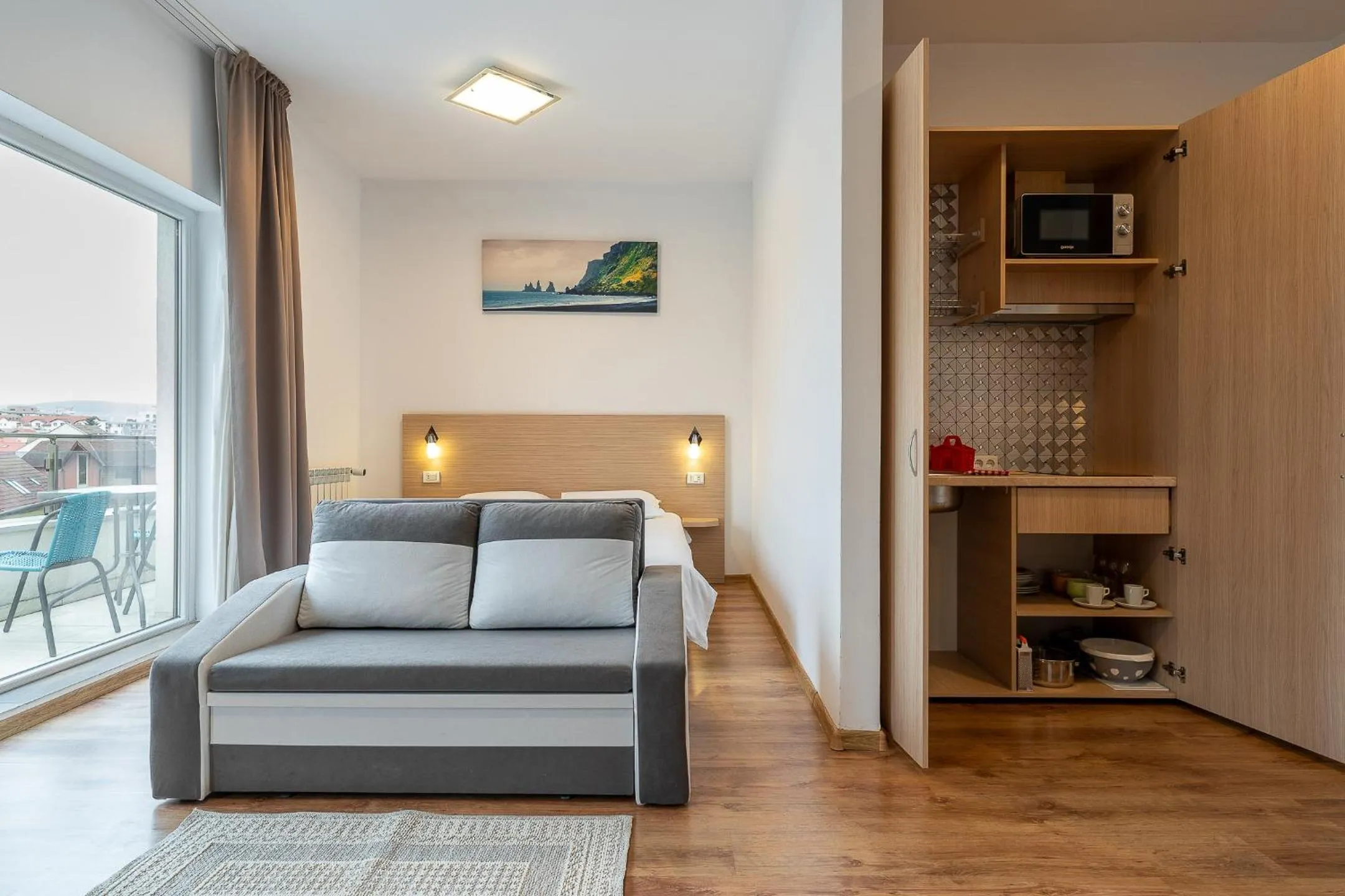 Kitchen or kitchenette in Residence iL Lago