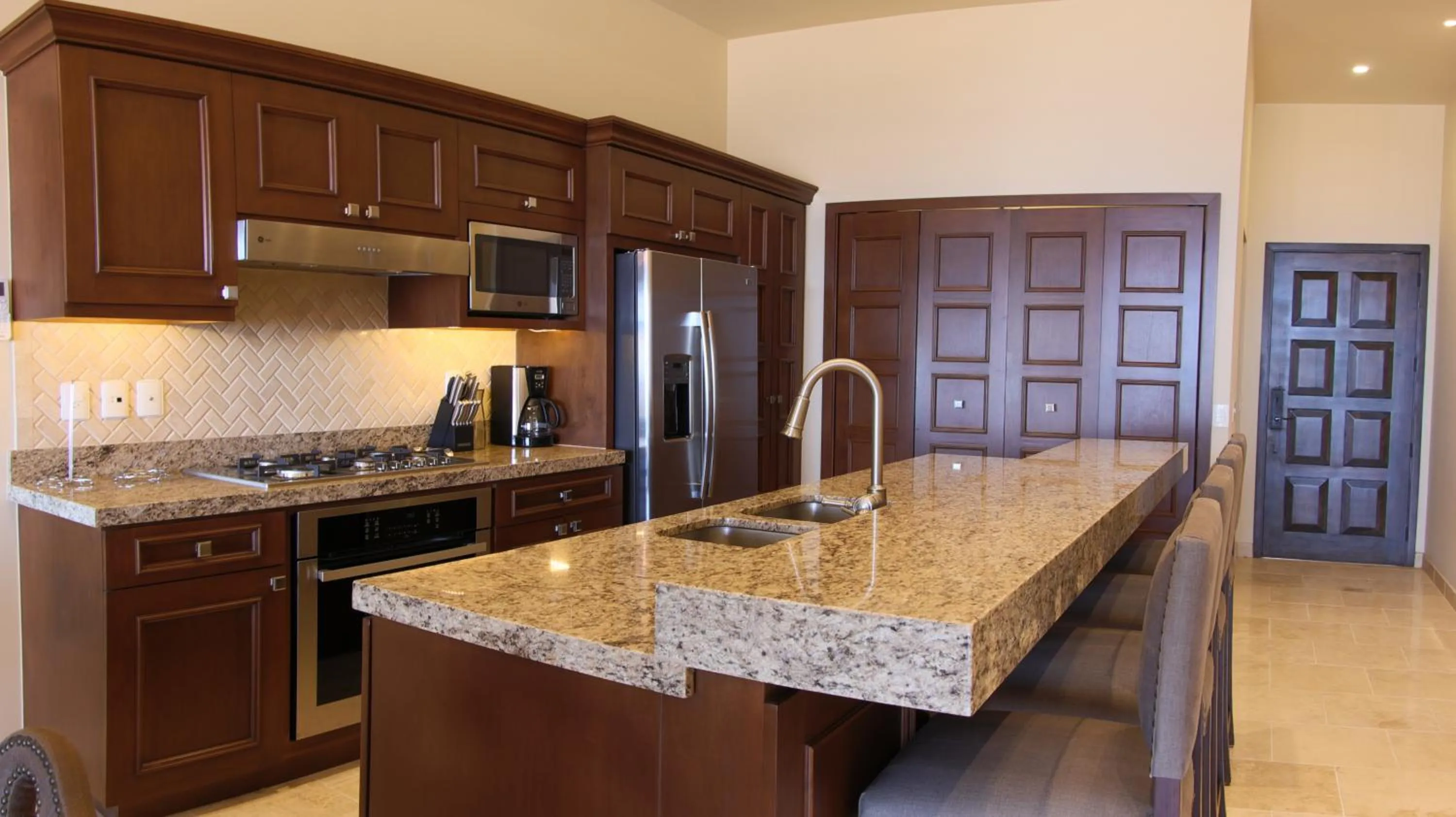 Kitchen or kitchenette in Quivira Los Cabos Condos and Homes -Vacation Rentals