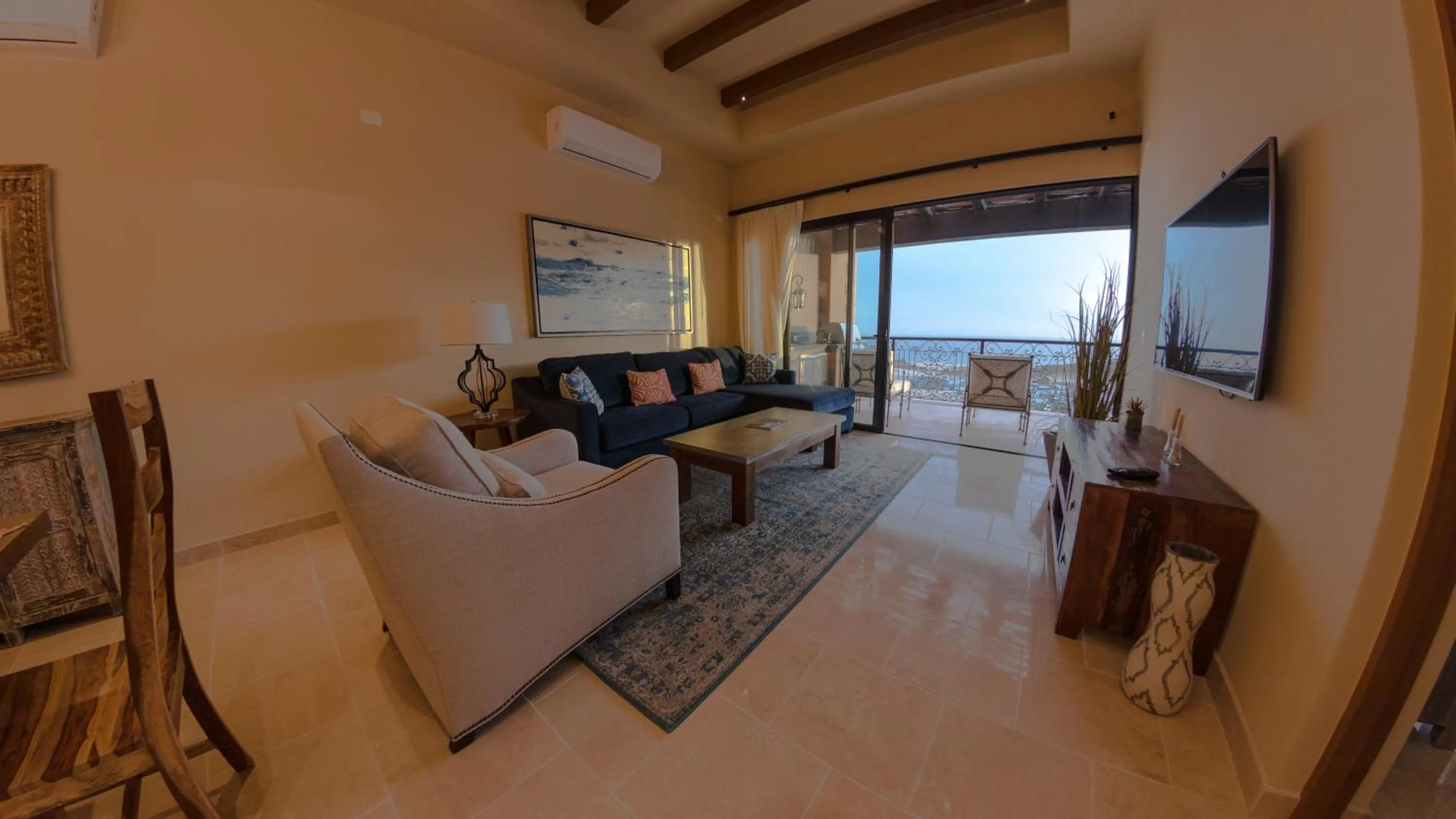 Living room in Quivira Los Cabos Condos and Homes -Vacation Rentals