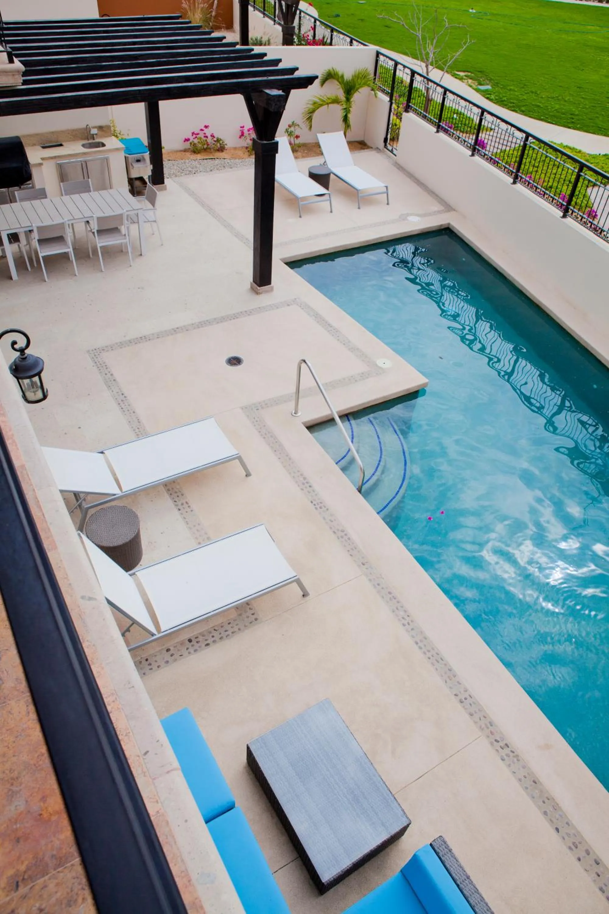 Patio in Quivira Los Cabos Condos and Homes -Vacation Rentals