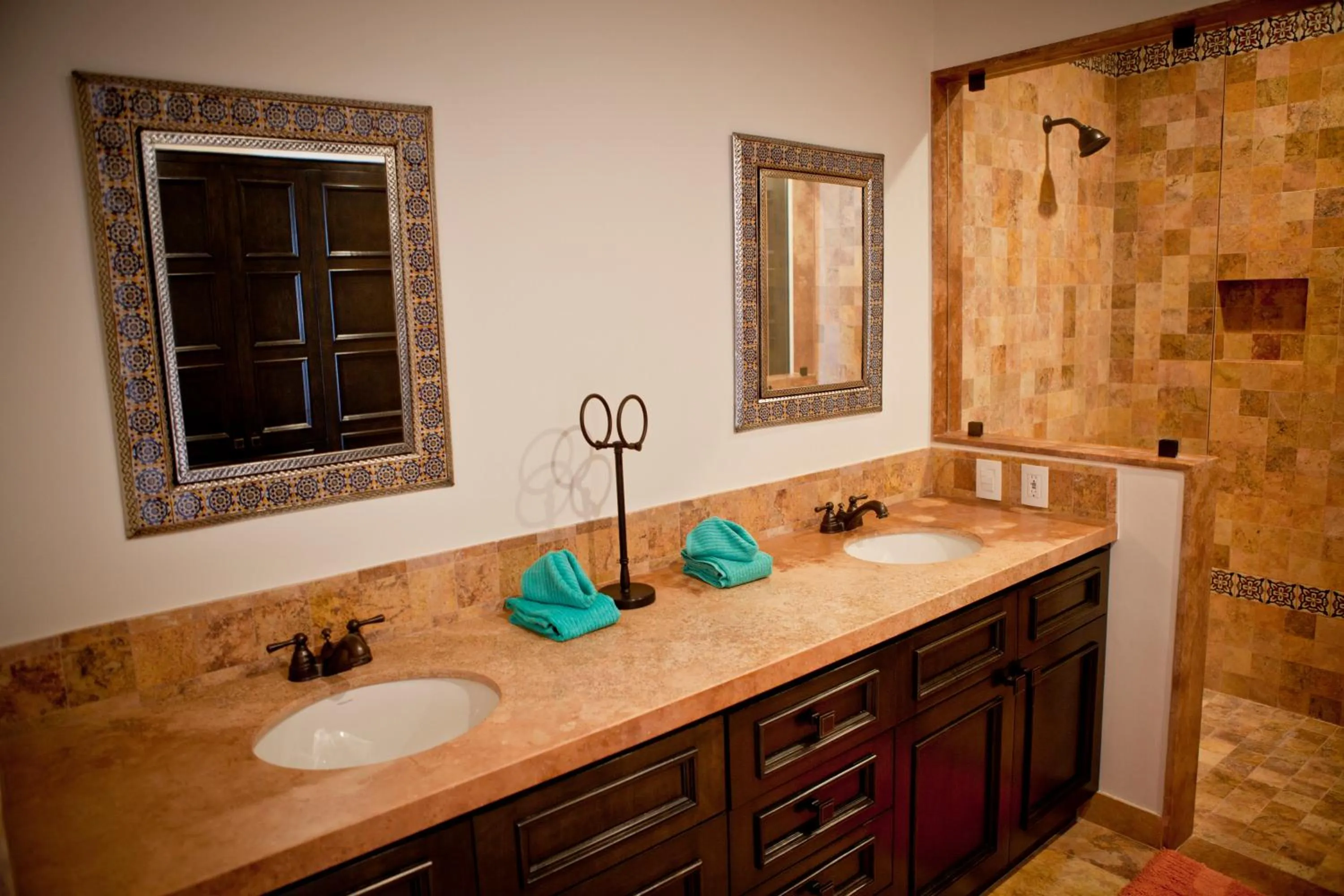 Shower in Quivira Los Cabos Condos and Homes -Vacation Rentals