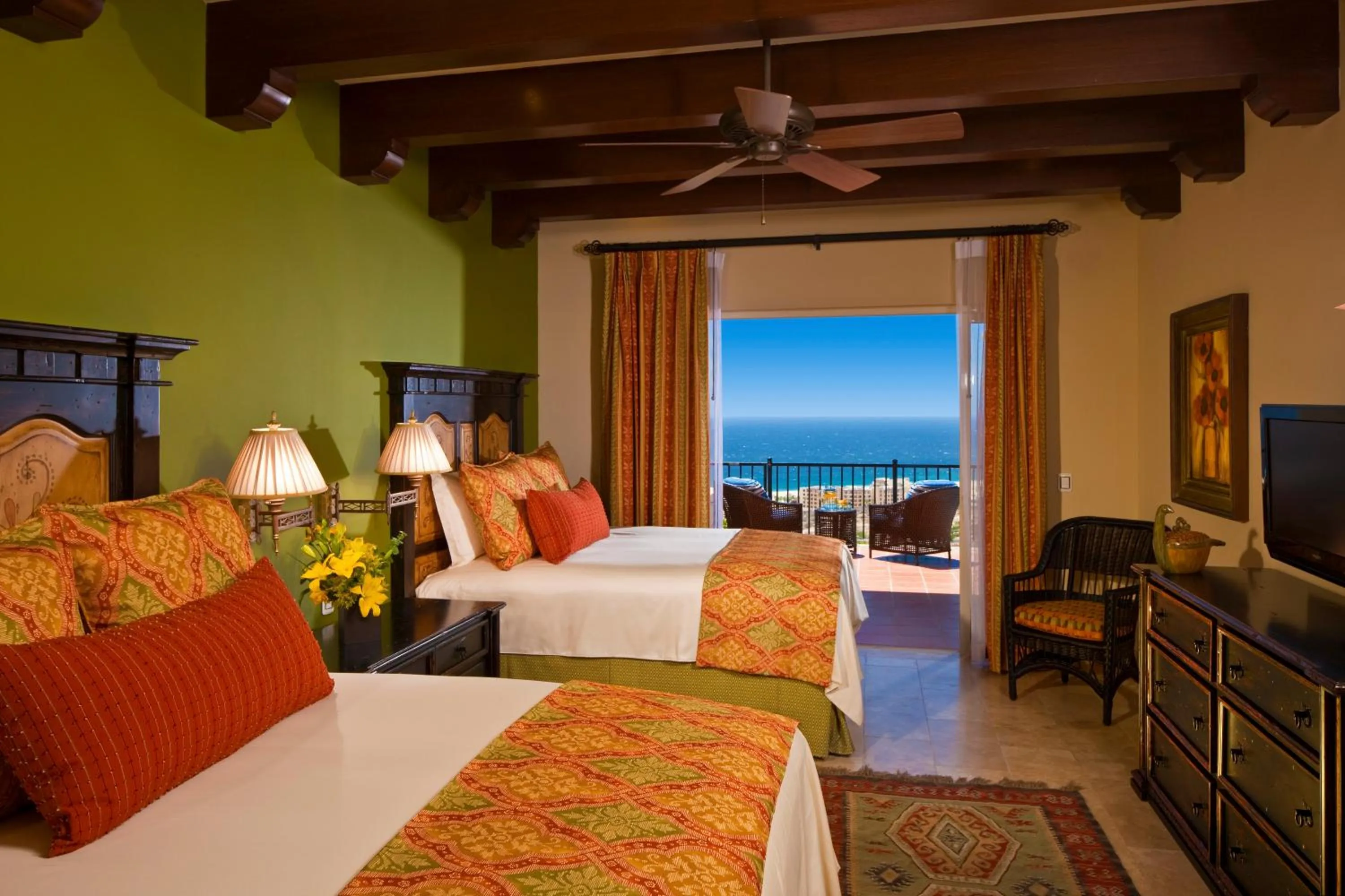 Bedroom, Bed in Quivira Los Cabos Condos and Homes -Vacation Rentals