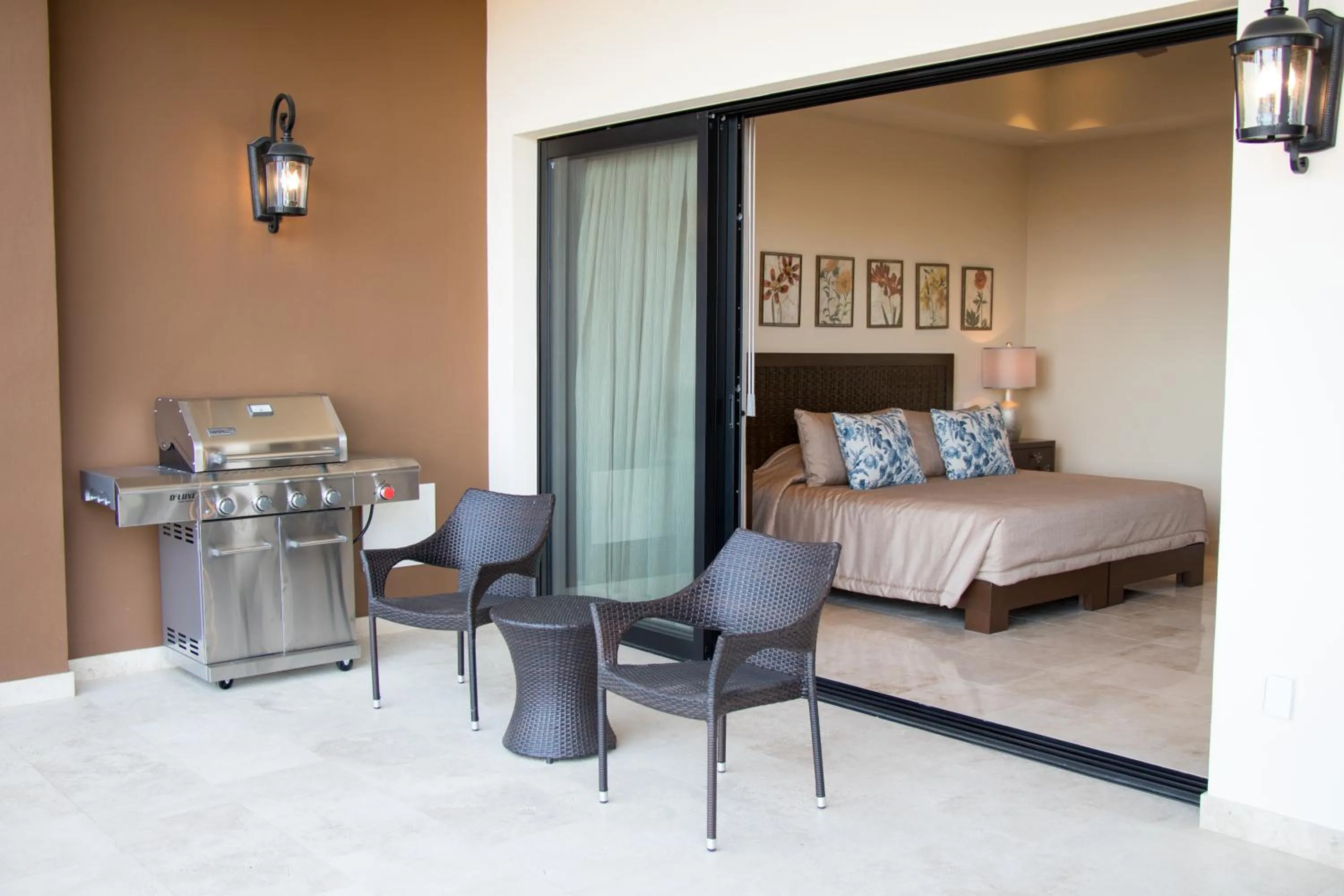 Bed in Quivira Los Cabos Condos and Homes -Vacation Rentals